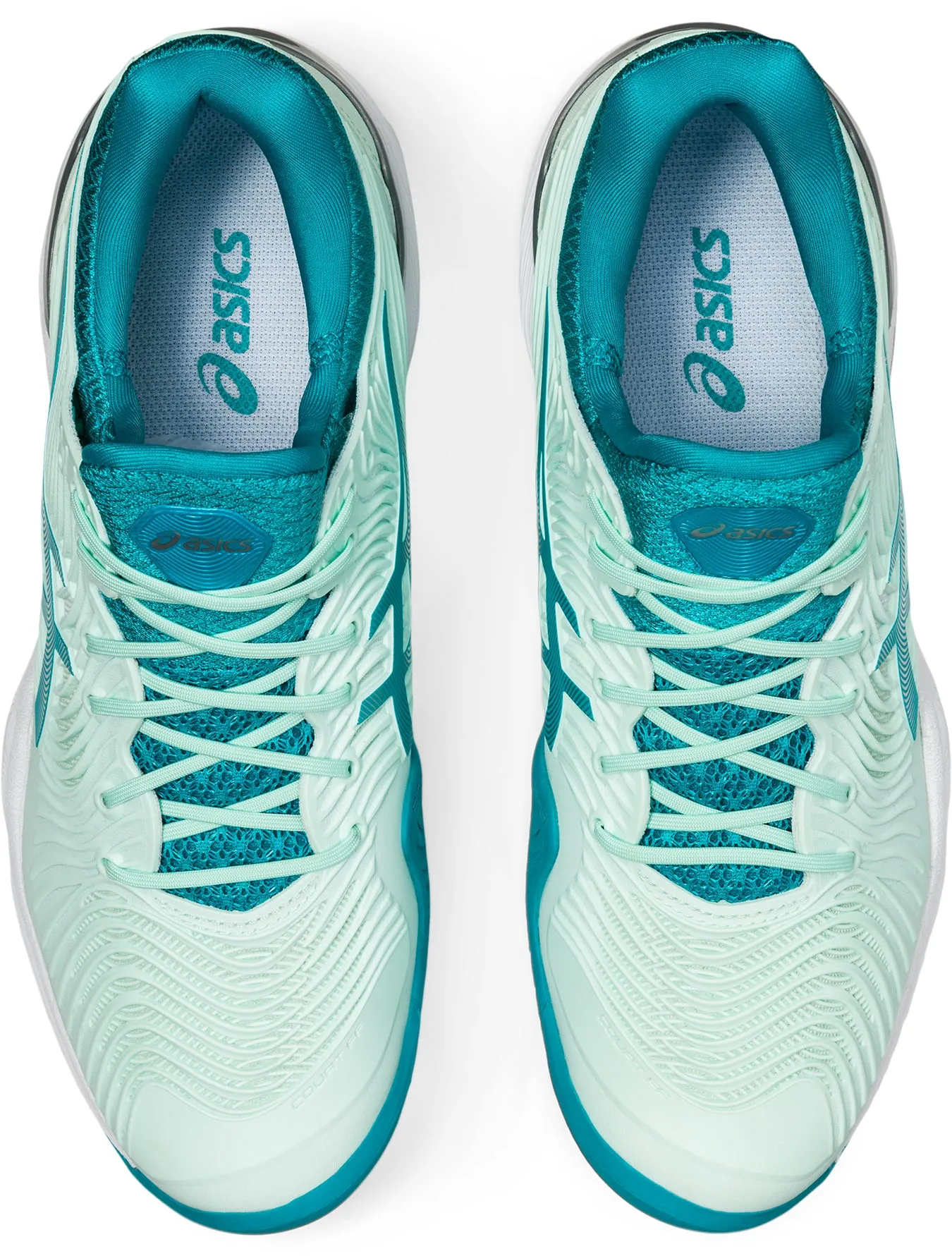 Asics Court FF 2 Womens Tennis Shoes - Green Performance Shoes