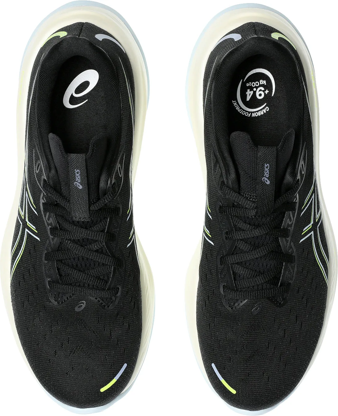 Asics Cumulus 26 Mens Running Shoes - Black Cushioned Daily Runners