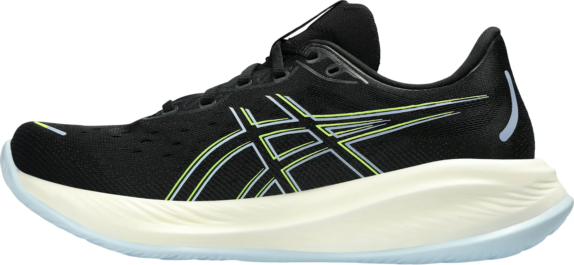 Asics Cumulus 26 Mens Running Shoes - Black Cushioned Daily Runners
