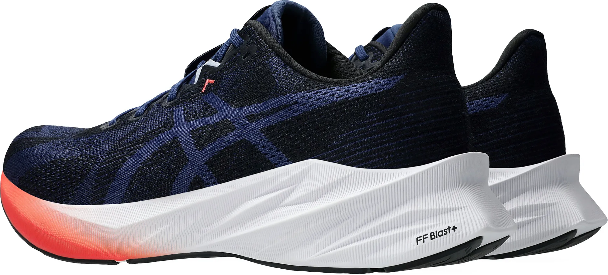 Asics DynaBlast 5 Mens Running Shoes - Blue Flexible Athletic Fit