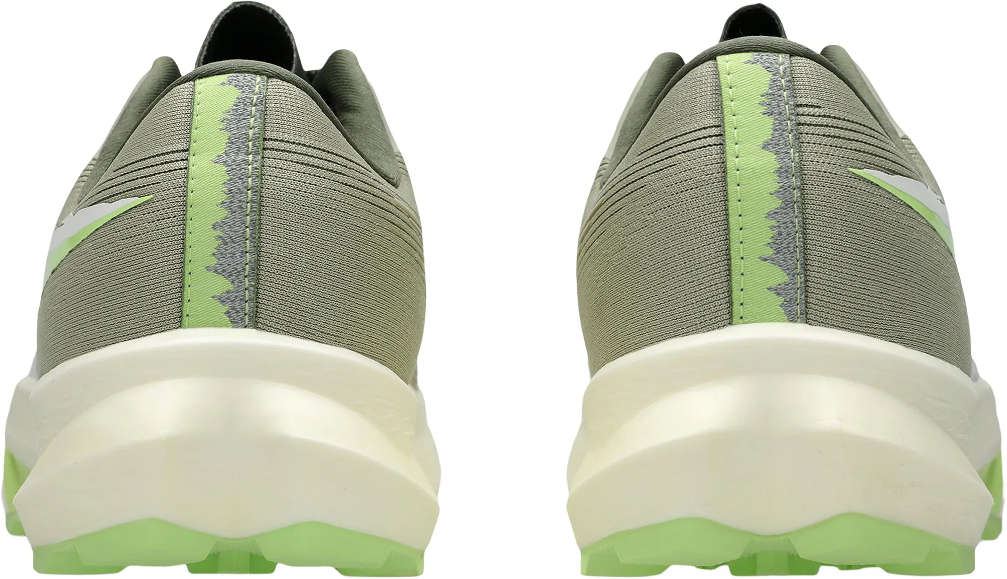 Asics Fuji Lite 6 Mens Trail Running Shoes - Green Flexible Athletic Fit