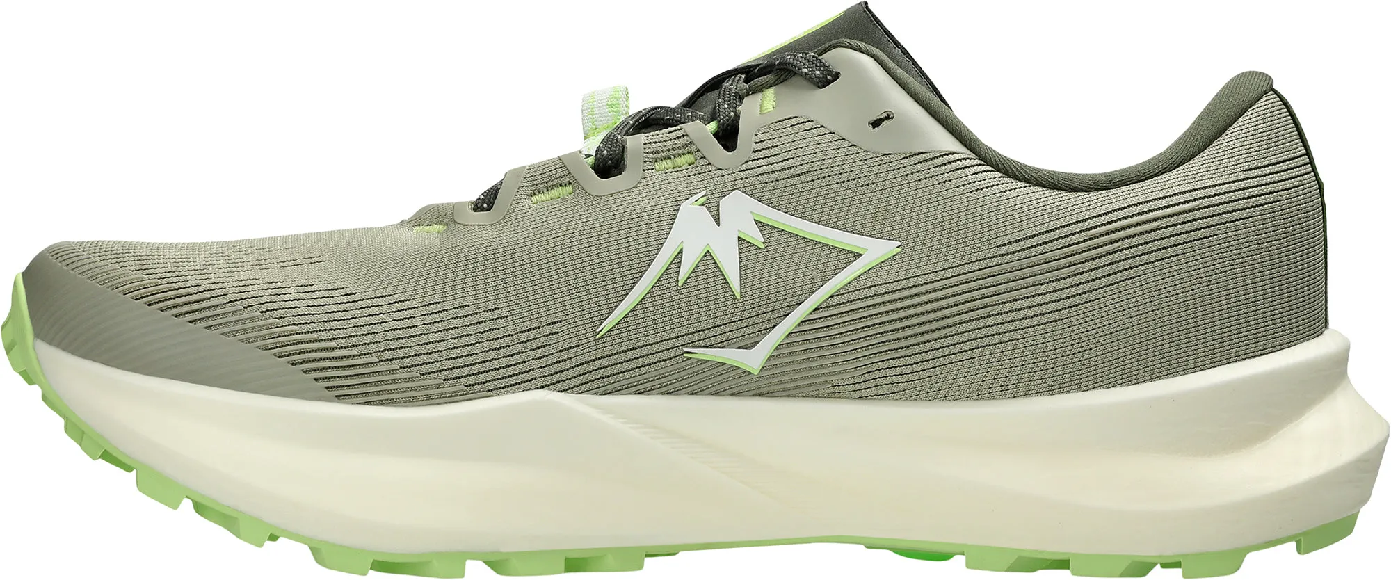 Asics Fuji Lite 6 Mens Trail Running Shoes - Green Flexible Athletic Fit
