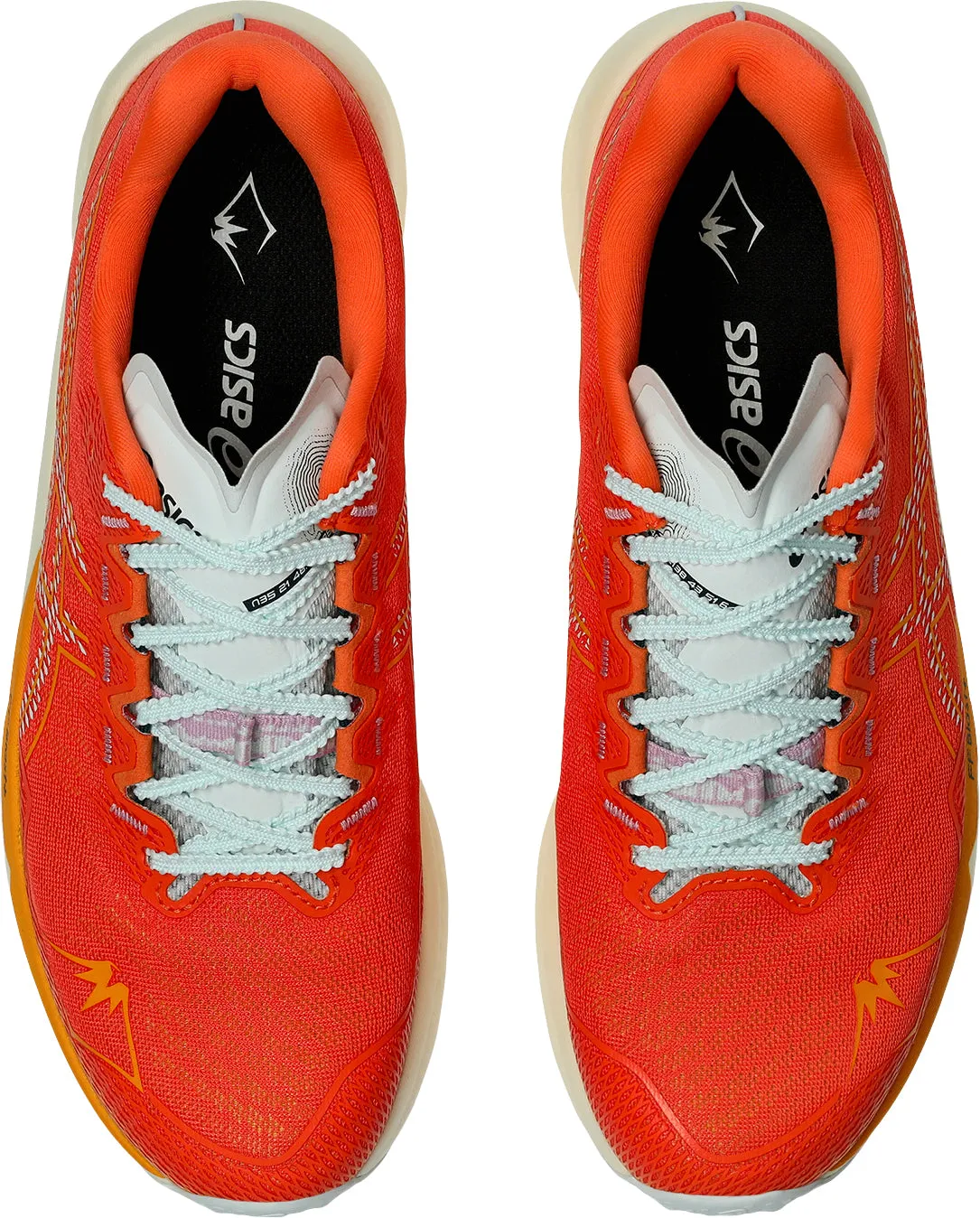Asics FujiSpeed 3 Mens Trail Running Shoes - Red Flexible Athletic Fit