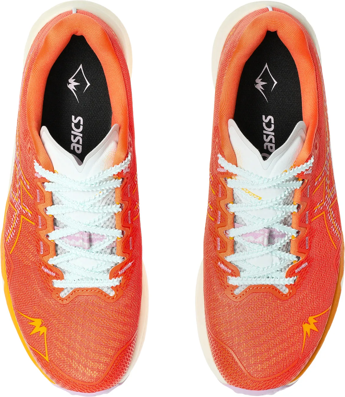 Asics FujiSpeed 3 Womens Trail Running Shoes - Orange Flexible Athletic Fit