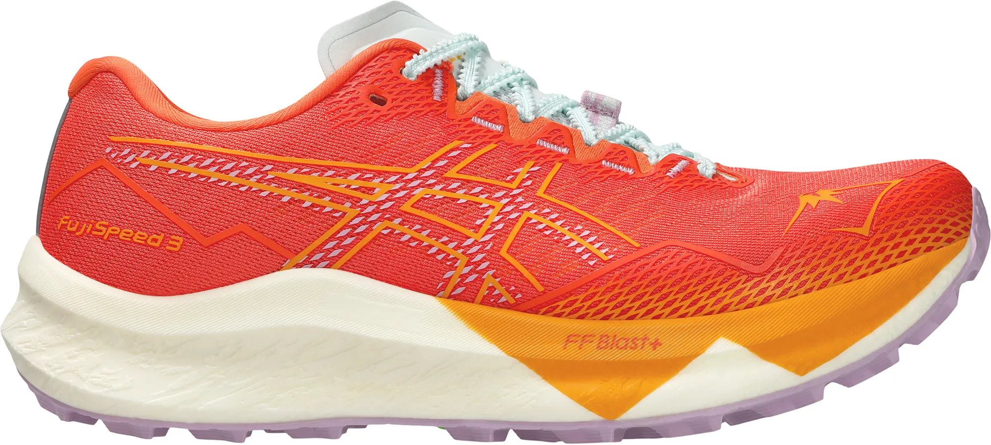 Asics FujiSpeed 3 Womens Trail Running Shoes - Orange Asics shoe varieties