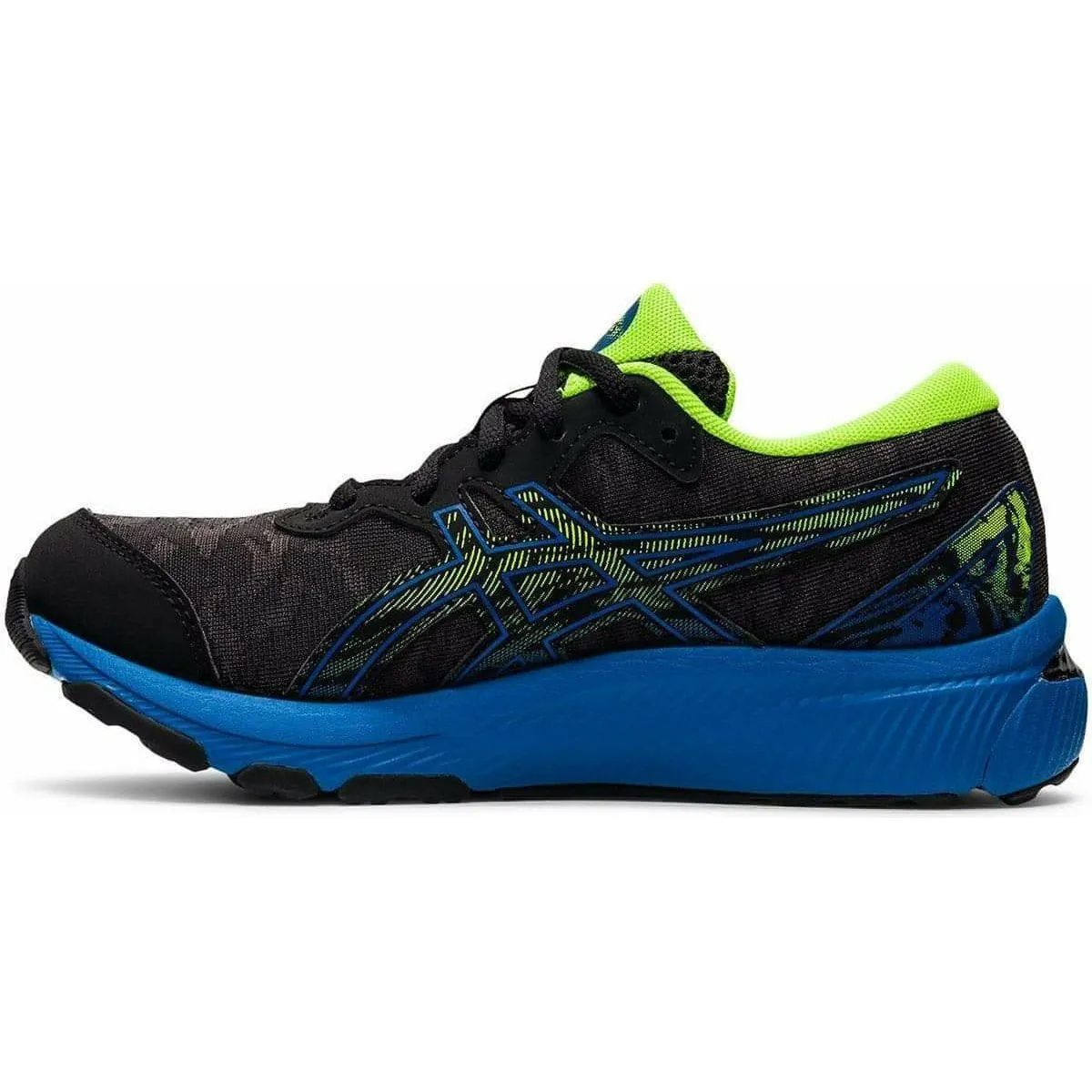Asics Gel Cumulus 23 GS Junior Running Shoes - Black Cushioned Daily Runners
