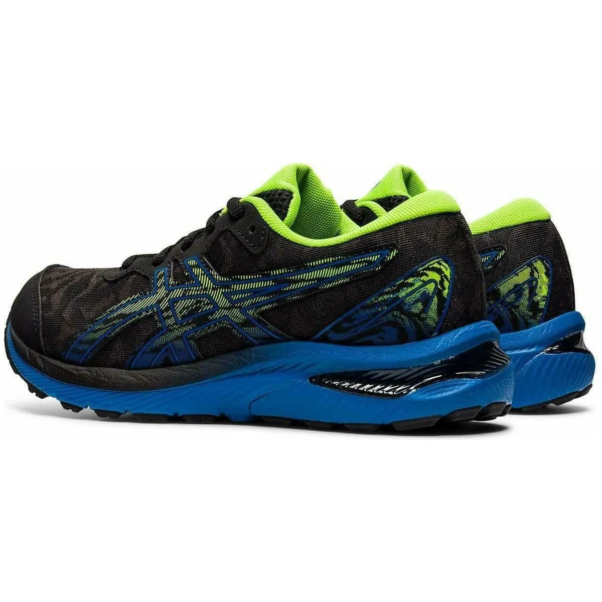 Asics Gel Cumulus 23 GS Junior Running Shoes - Black Cushioned Daily Runners