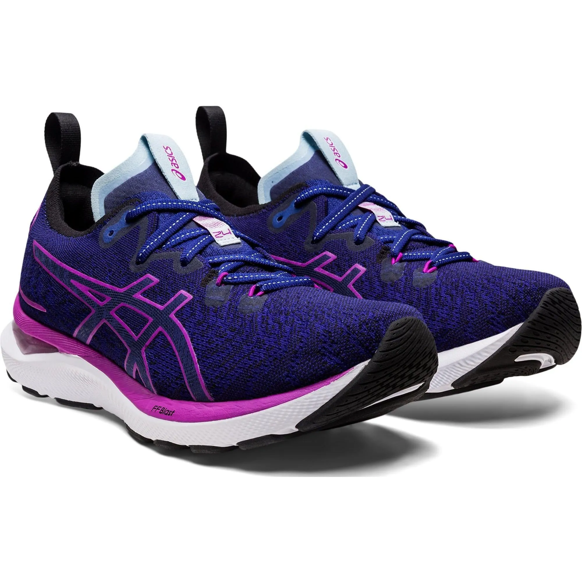 Asics Gel Cumulus 24 MK Womens Running Shoes - Blue Cushioned Daily Runners