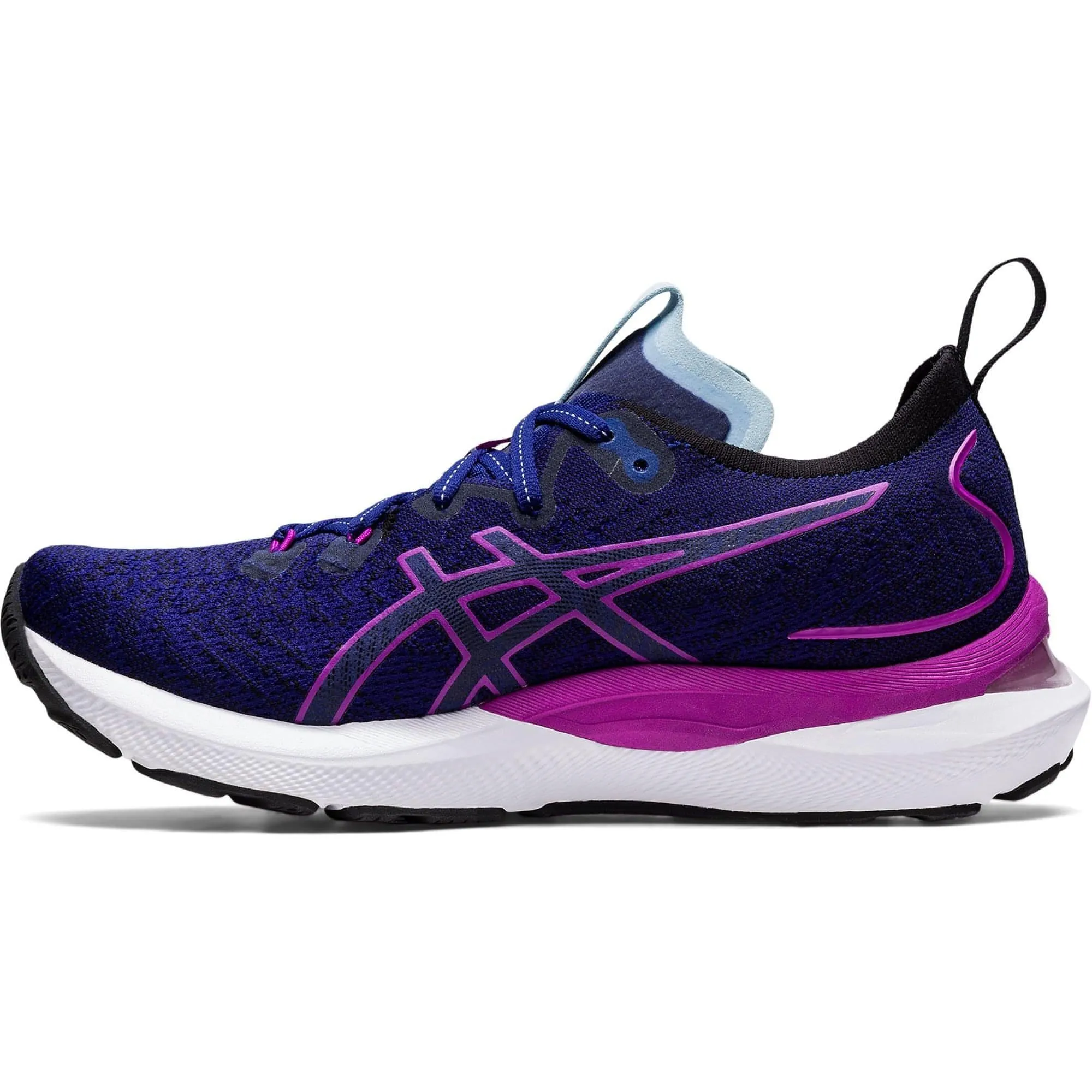 Asics Gel Cumulus 24 MK Womens Running Shoes - Blue Cushioned Daily Runners