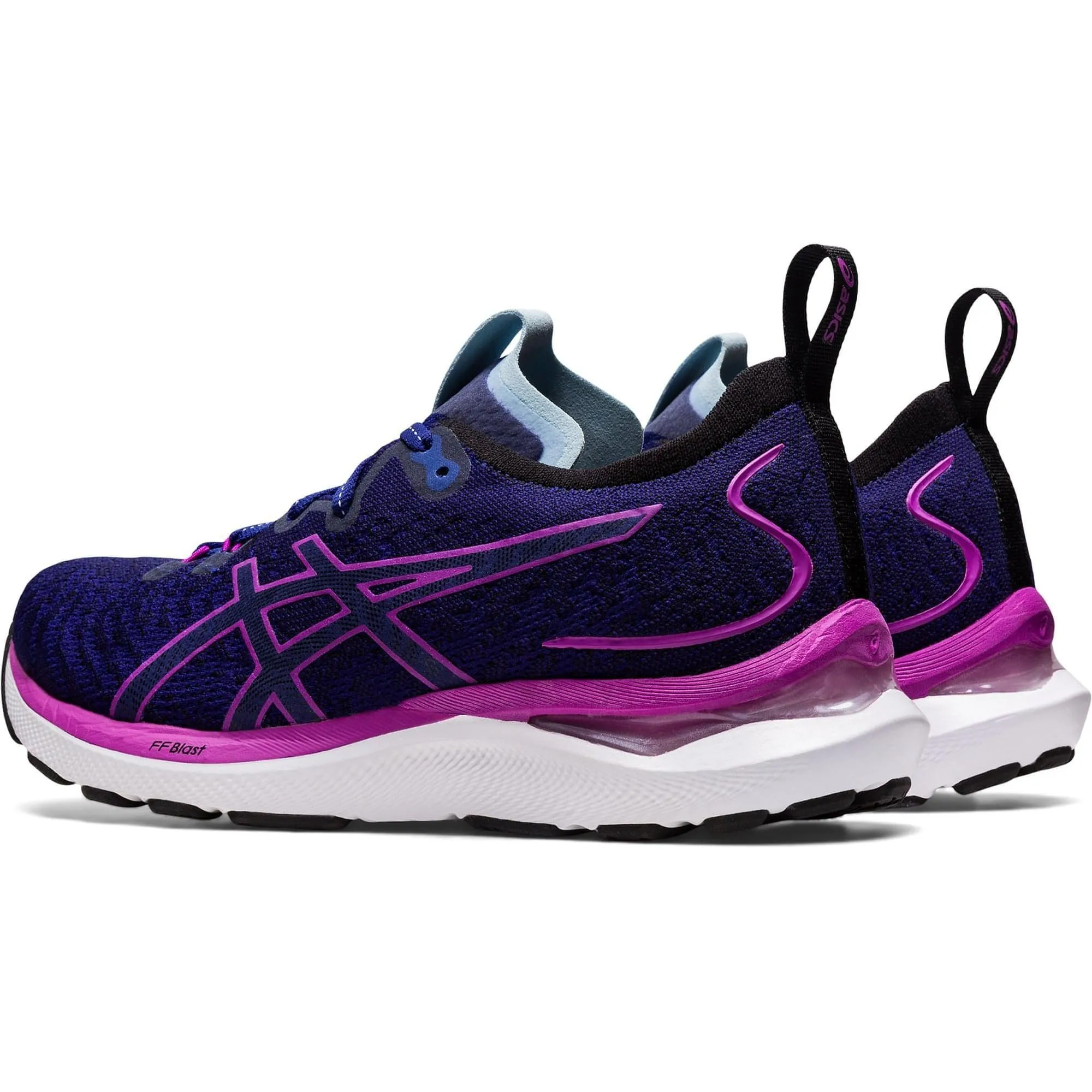 Asics Gel Cumulus 24 MK Womens Running Shoes - Blue Cushioned Daily Runners