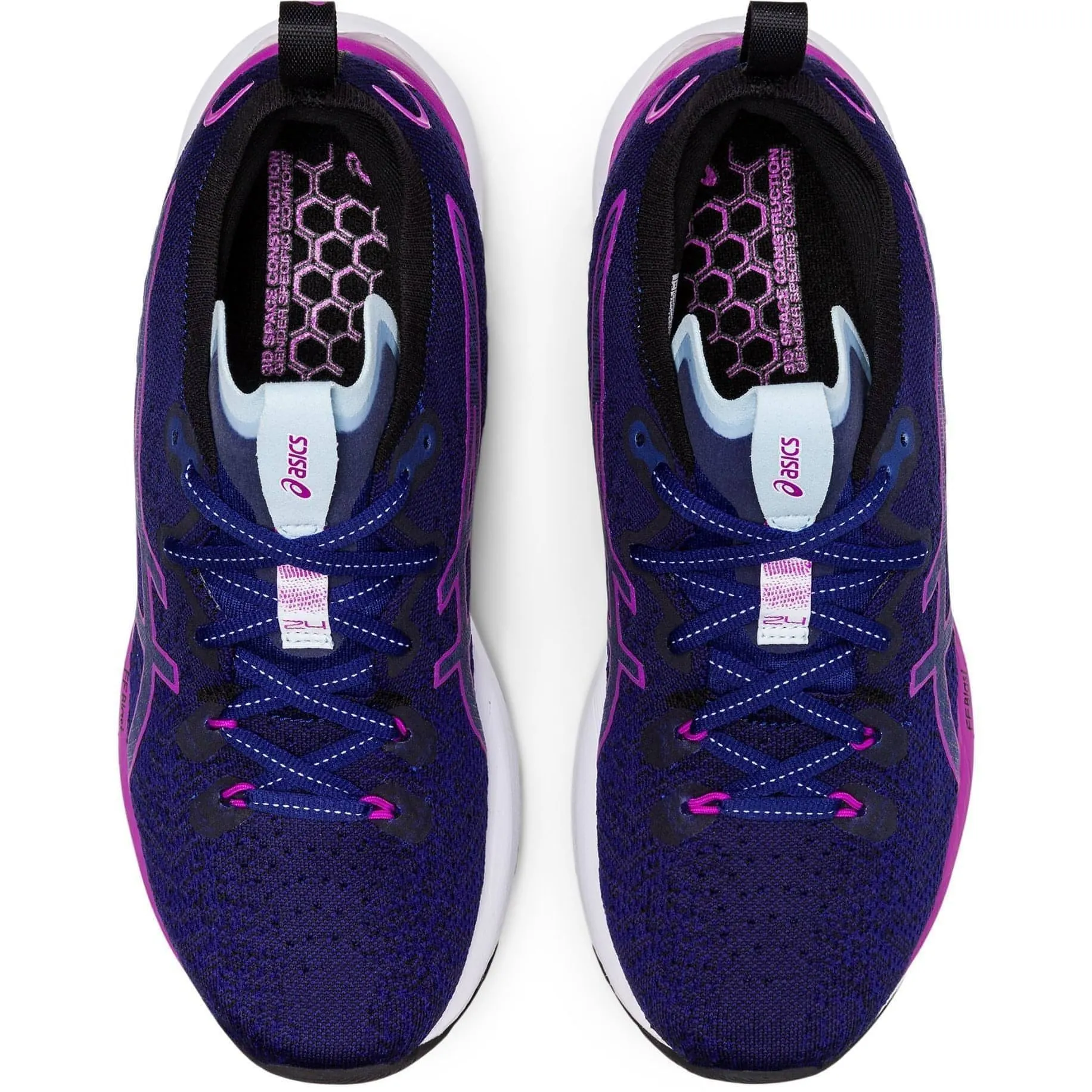 Asics Gel Cumulus 24 MK Womens Running Shoes - Blue Cushioned Daily Runners