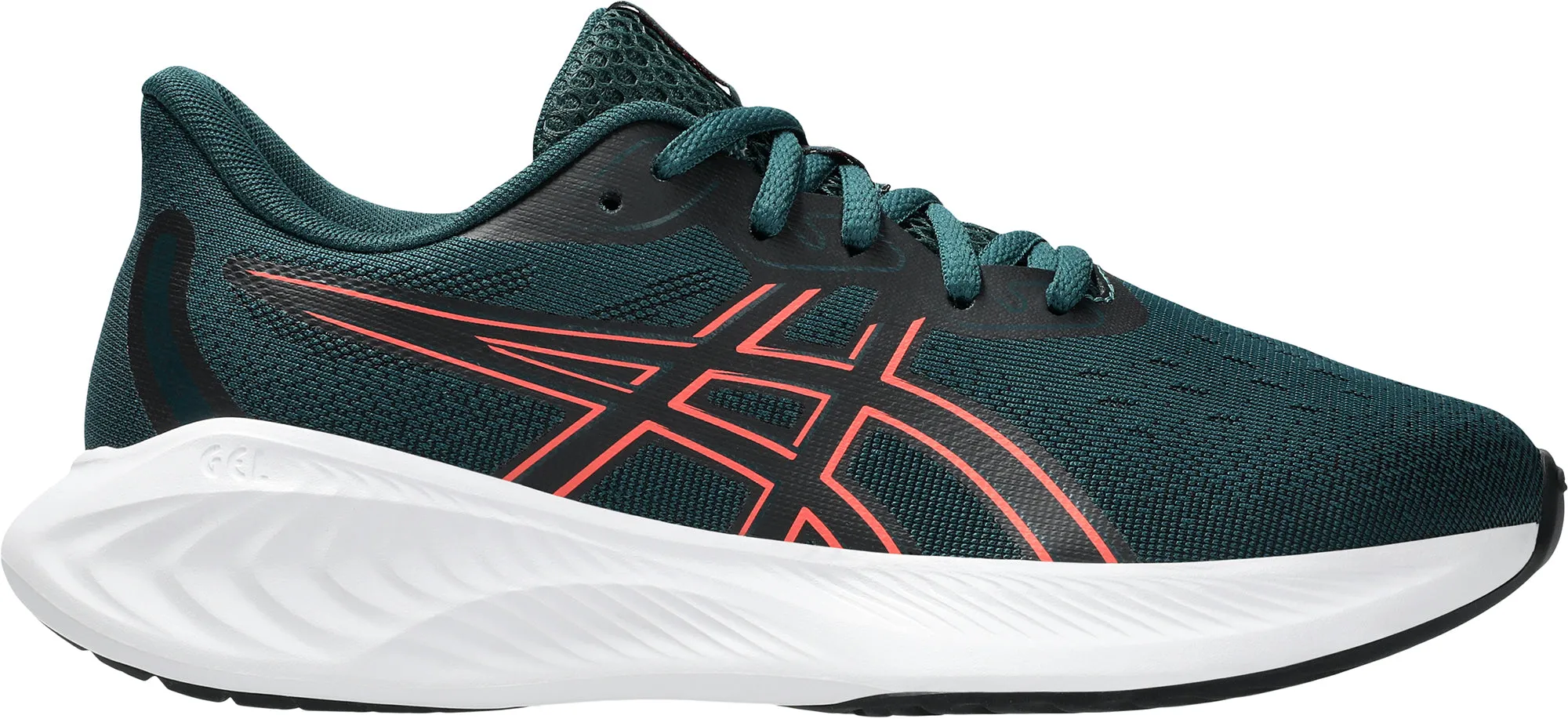 Asics Gel Cumulus 26 GS Junior Running Shoes - Green Asics Gel Cumulus design