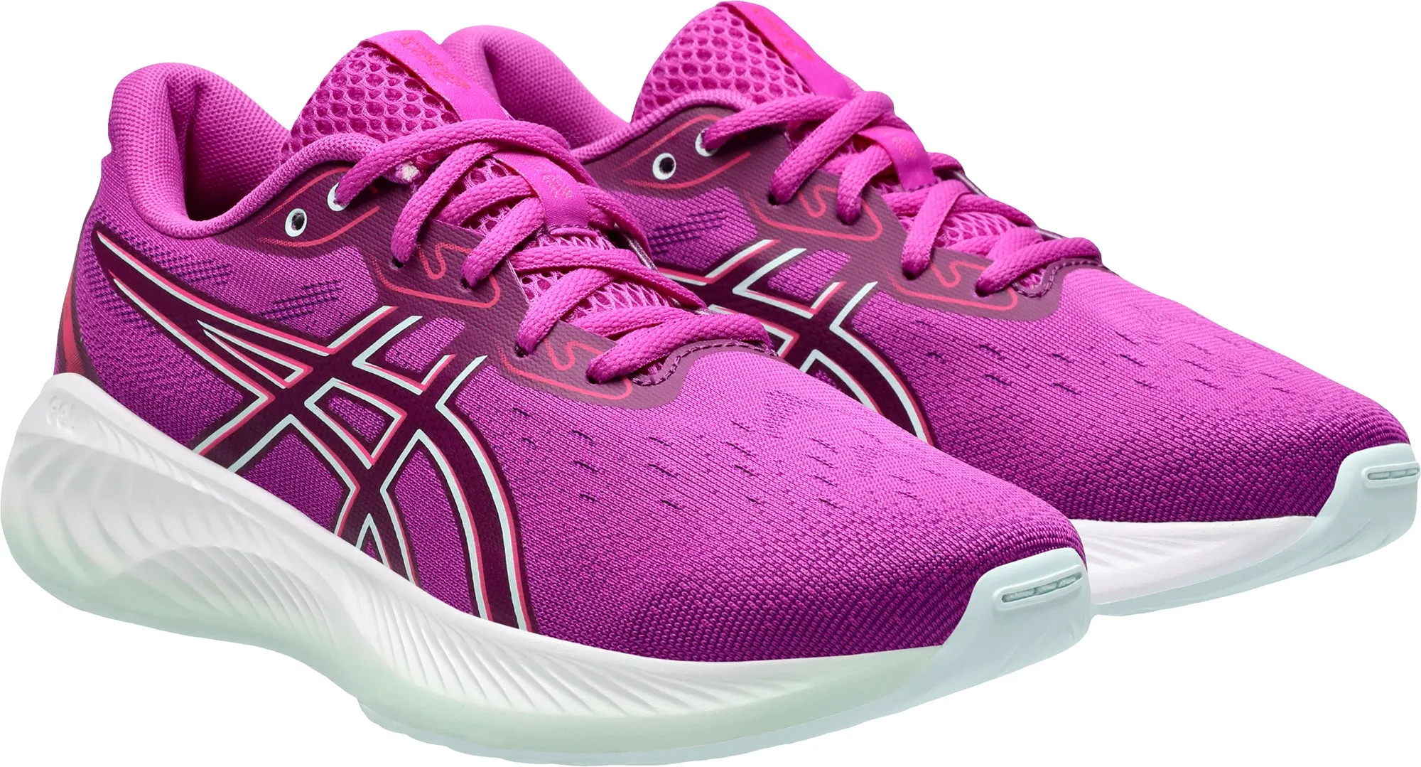 Asics Gel Cumulus 26 GS Junior Running Shoes - Pink Cushioned Daily Runners