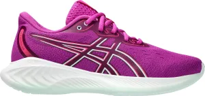 Asics Gel Cumulus 26 GS Junior Running Shoes - Pink Asics Gel Cumulus design