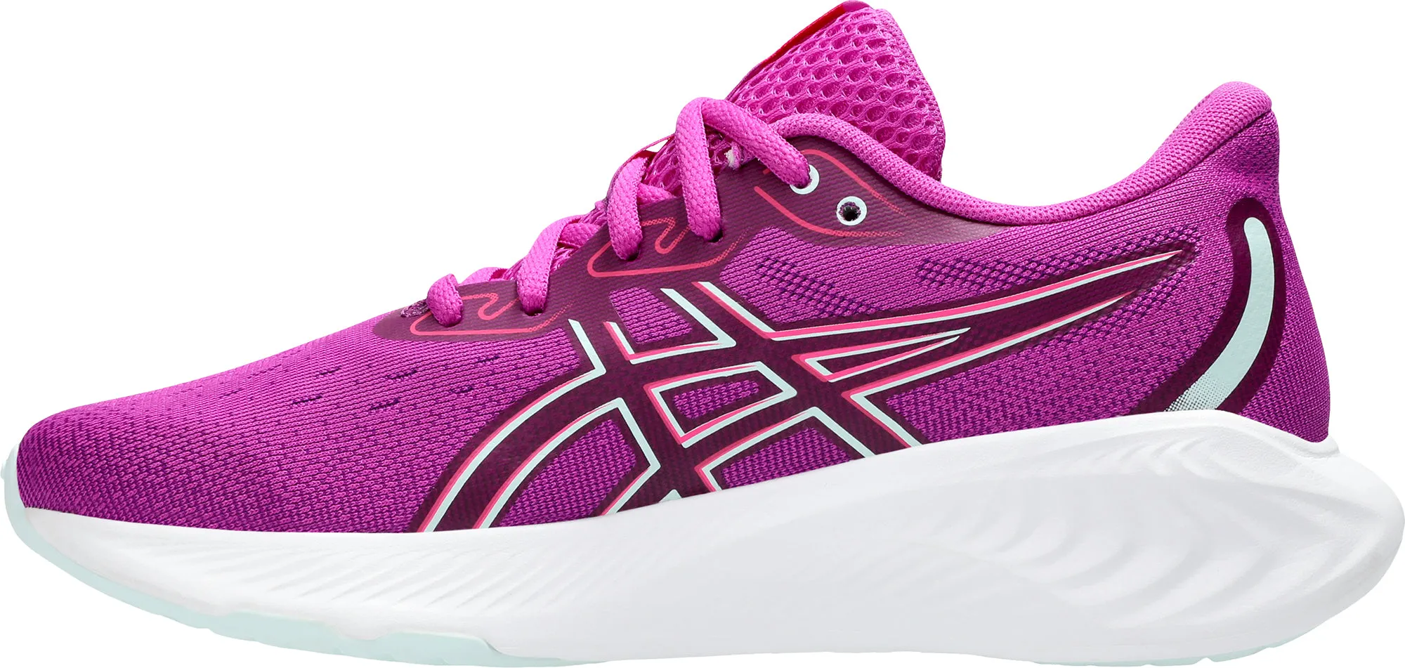 Asics Gel Cumulus 26 GS Junior Running Shoes - Pink Cushioned Daily Runners