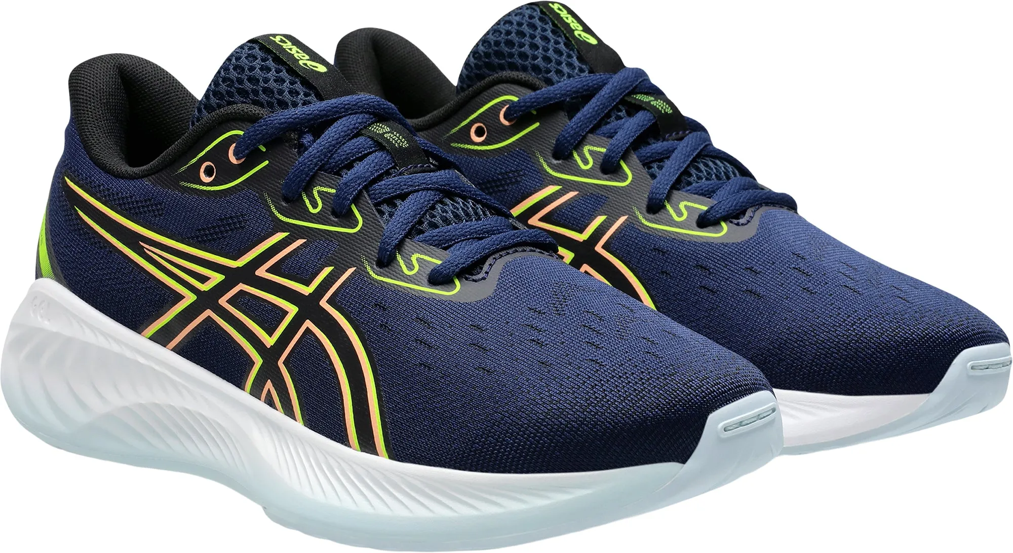 Asics Gel Cumulus 26 Junior Running Shoes - Navy Cushioned Daily Runners