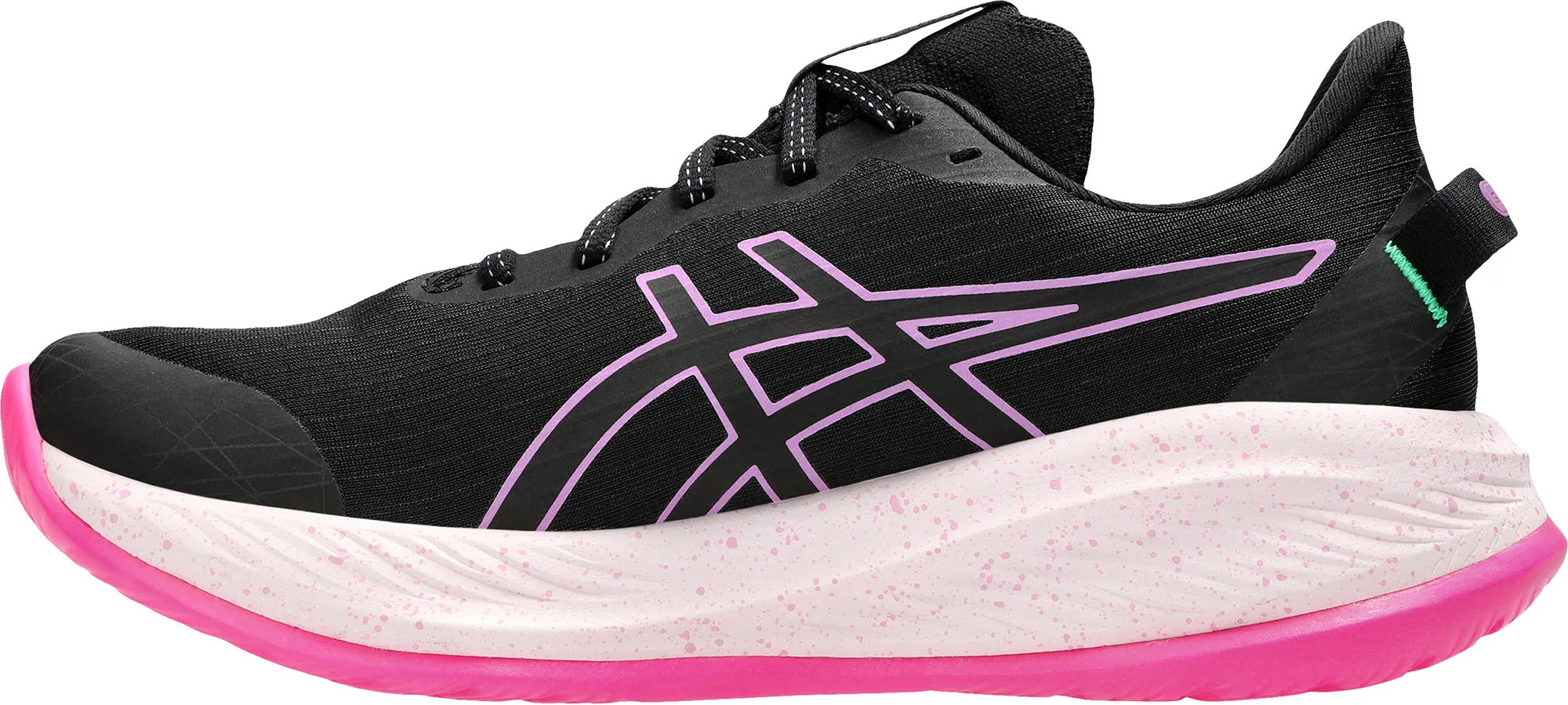 Asics Gel Cumulus 26 Lite-Show Womens Running Shoes - Black Cushioned Daily Runners