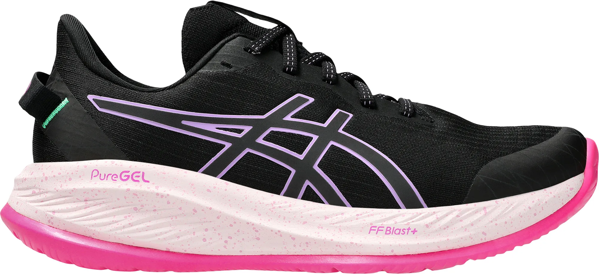 Asics Gel Cumulus 26 Lite-Show Womens Running Shoes - Black Asics Gel Cumulus design