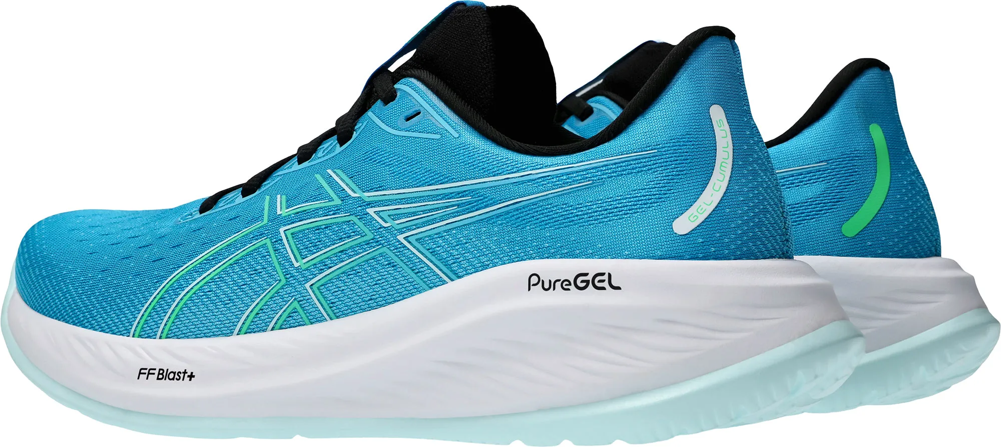Asics Gel Cumulus 26 Mens Running Shoes - Blue Cushioned Daily Runners