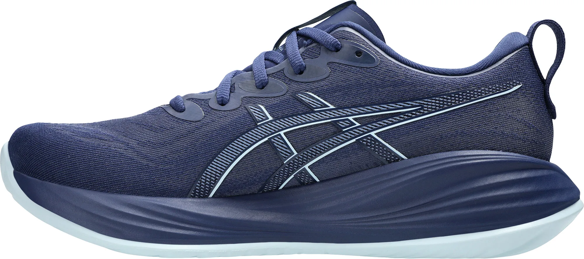 Asics Gel Cumulus 27 Mens Running Shoes - Blue Flexible Athletic Fit