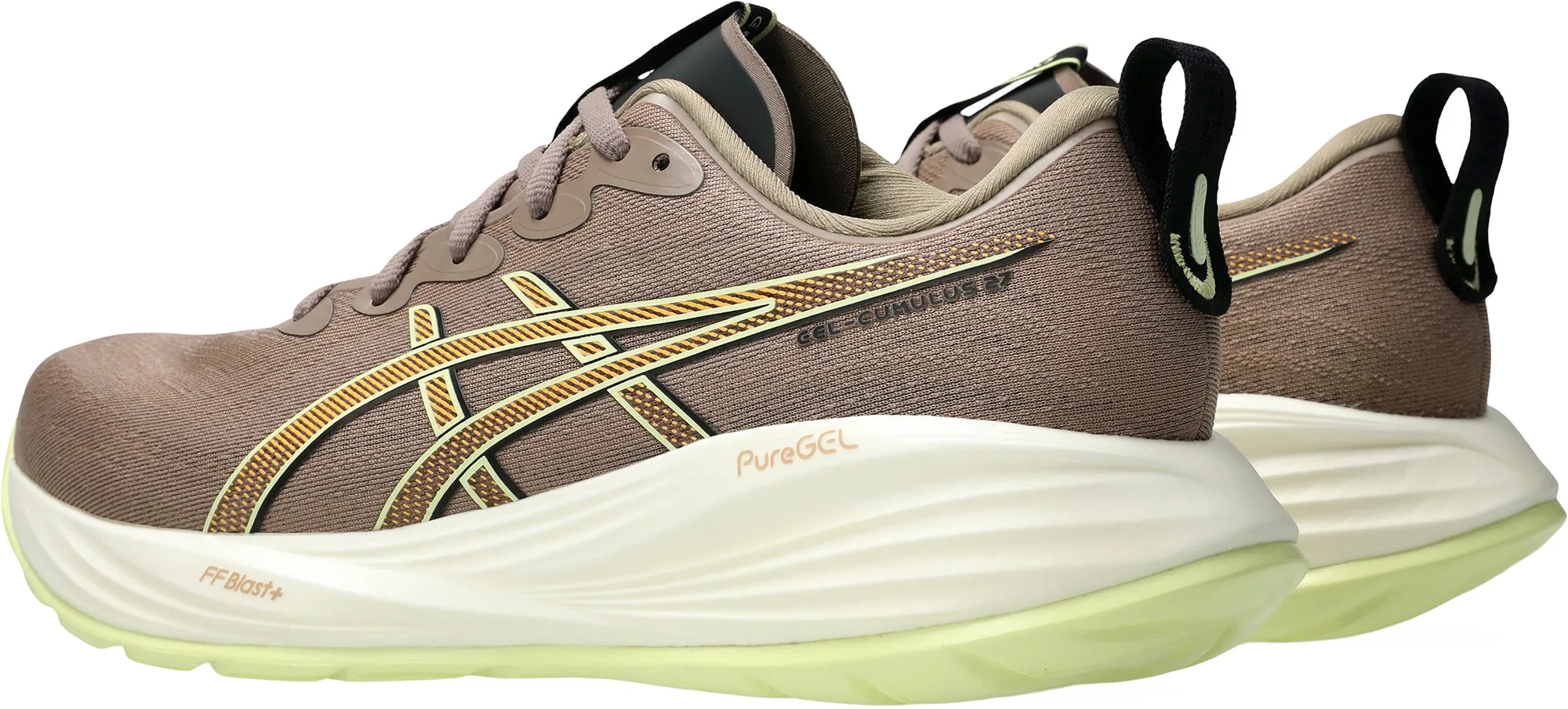Asics Gel Cumulus 27 Mens Running Shoes - Brown Cushioned Daily Runners