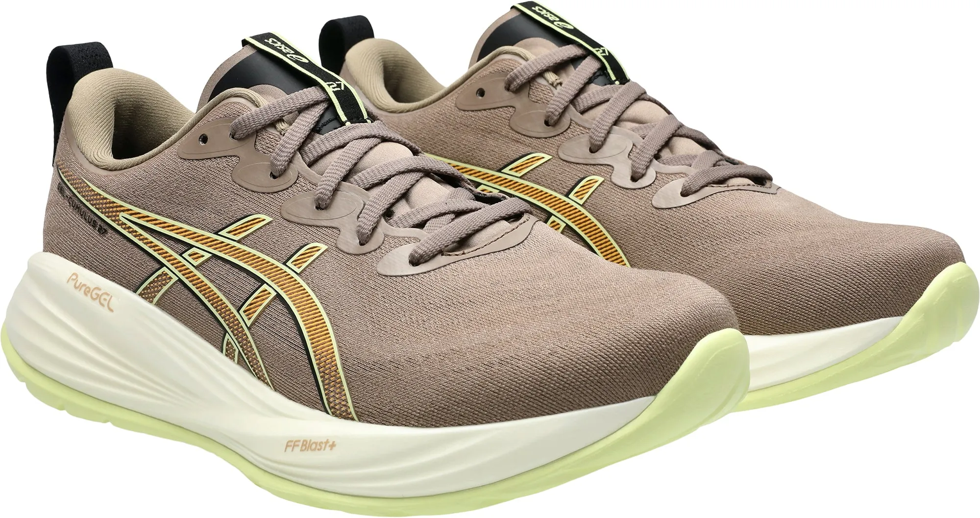 Asics Gel Cumulus 27 Mens Running Shoes - Brown Cushioned Daily Runners
