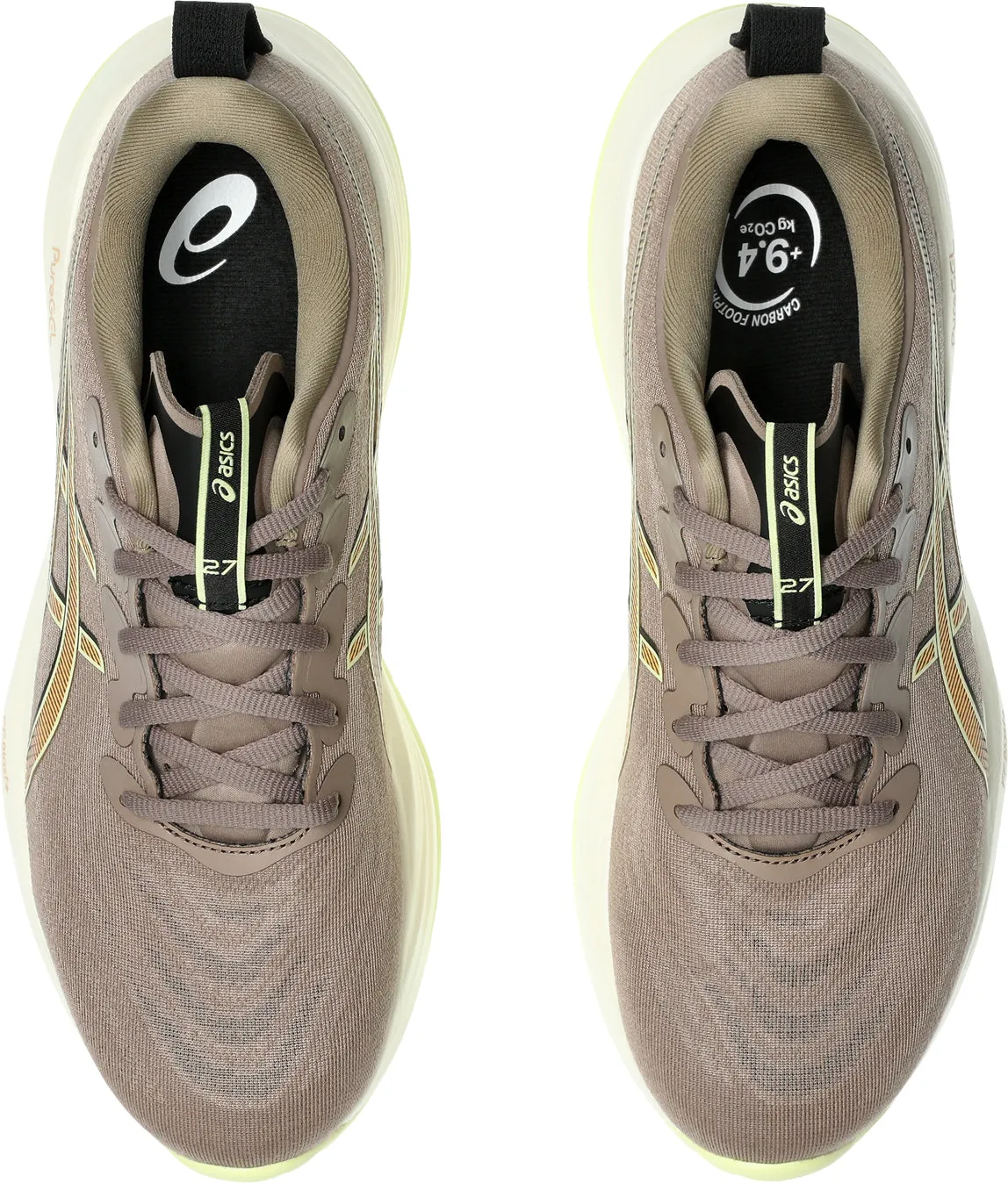 Asics Gel Cumulus 27 Mens Running Shoes - Brown Cushioned Daily Runners