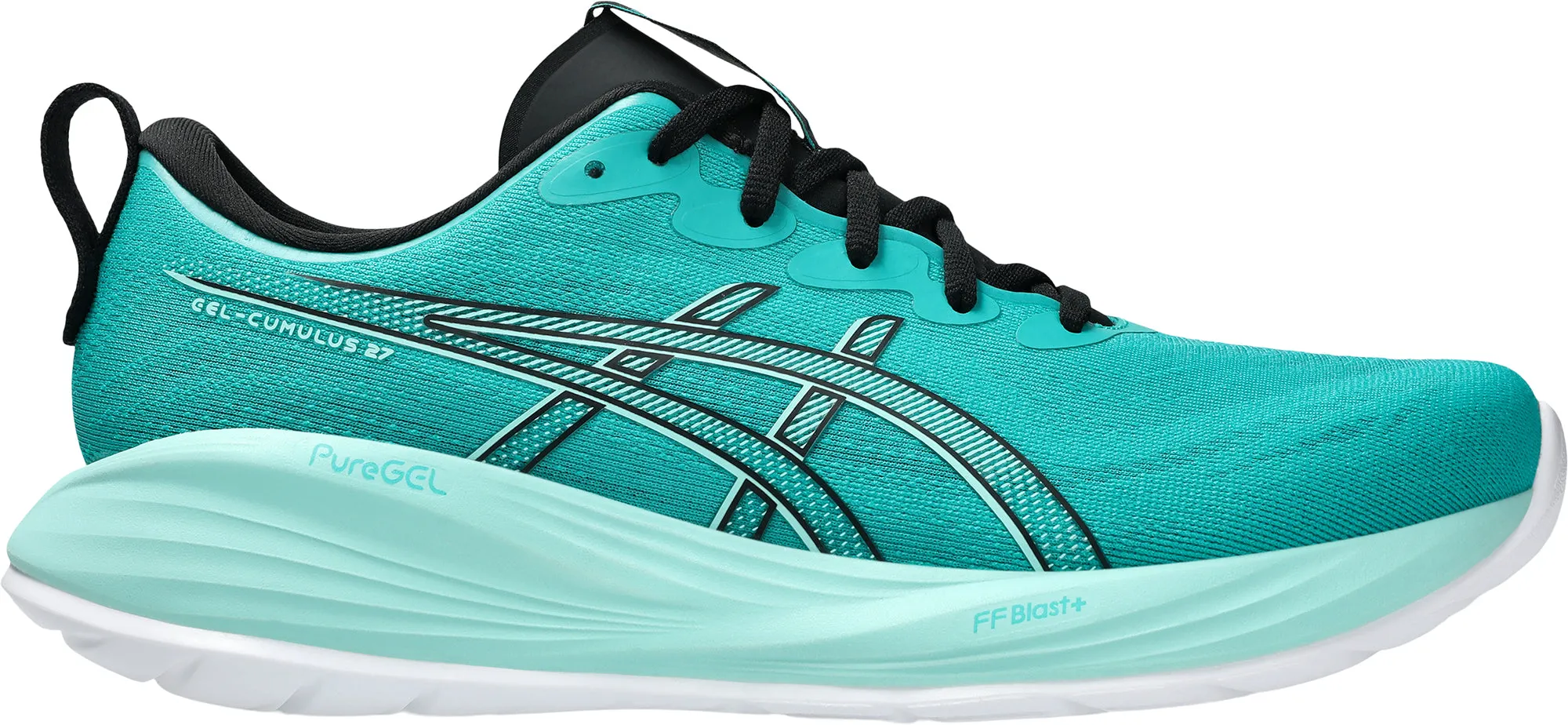 Asics Gel Cumulus 27 Mens Running Shoes - Green Asics Gel Cumulus design
