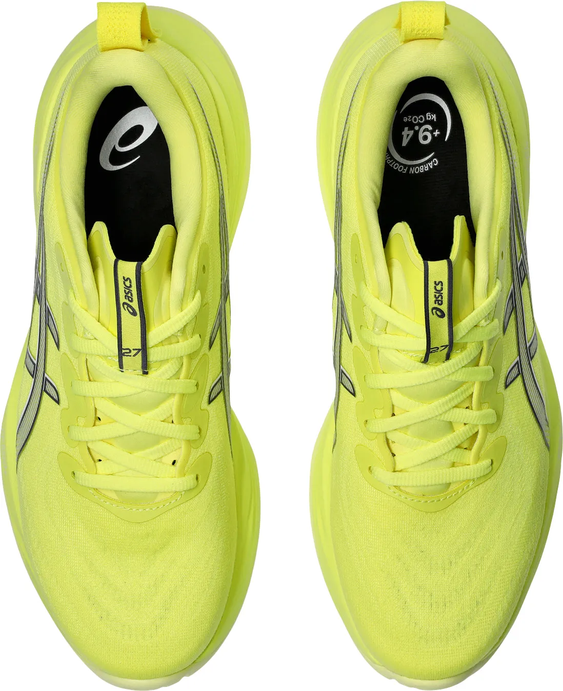 Asics Gel Cumulus 27 Mens Running Shoes - Yellow Cushioned Daily Runners