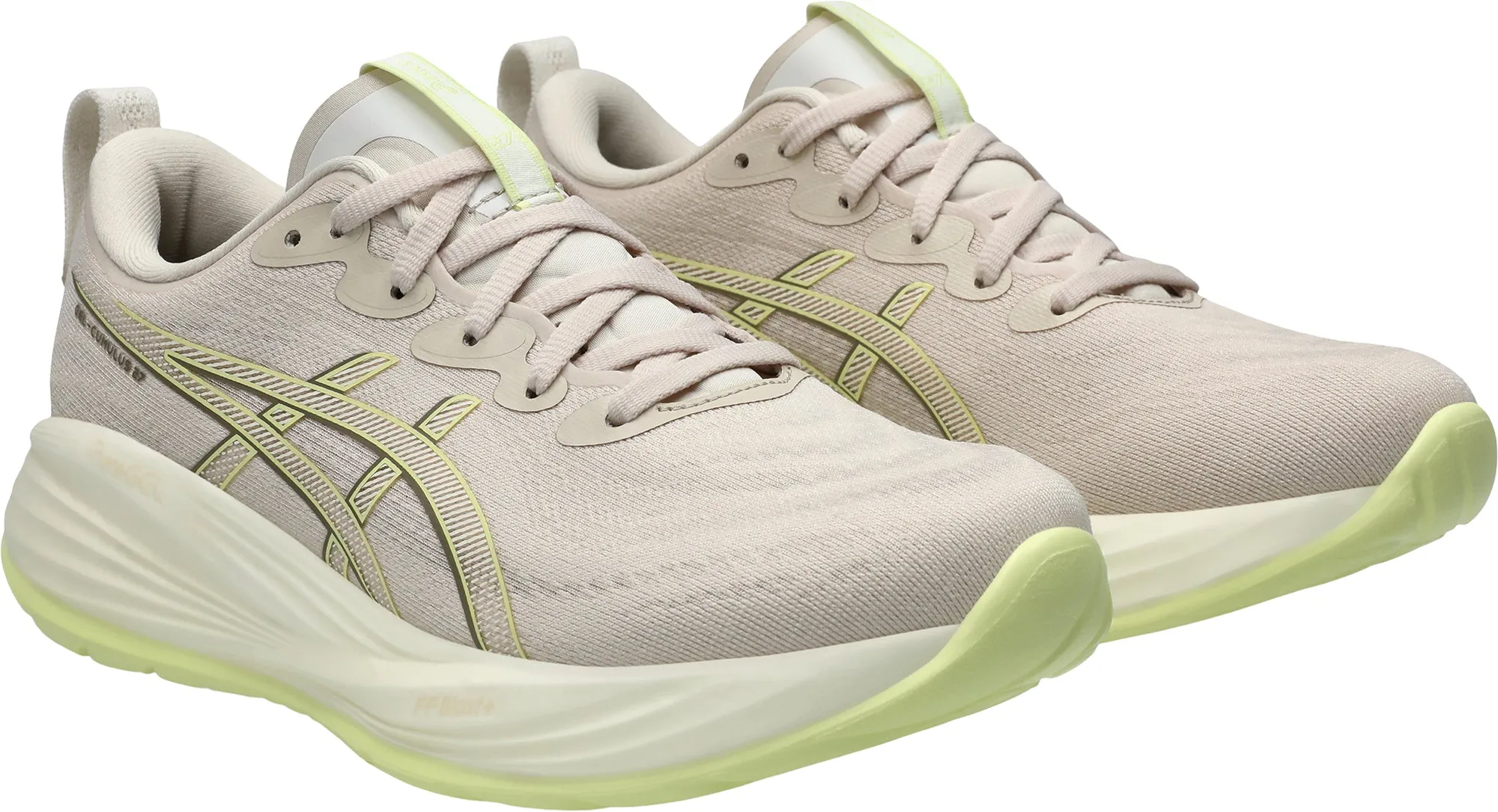 Asics Gel Cumulus 27 Womens Running Shoes - Beige Cushioned Daily Runners