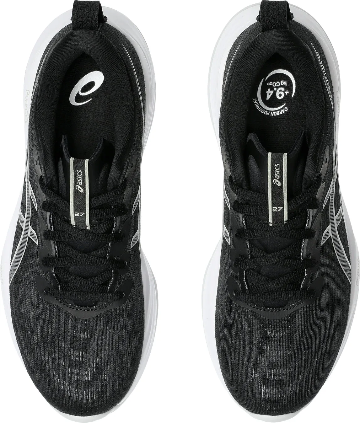 Asics Gel Cumulus 27 Womens Running Shoes - Black Cushioned Daily Runners