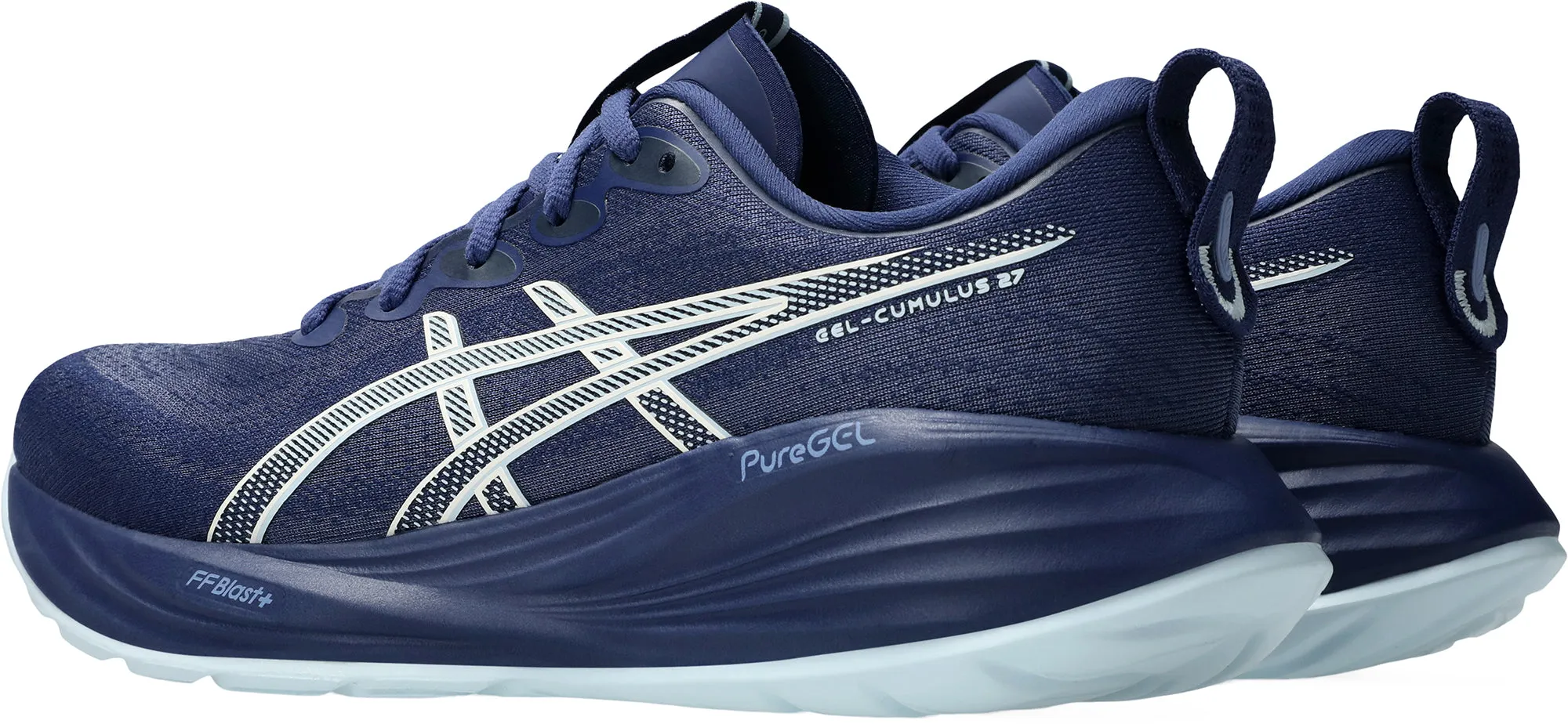 Asics Gel Cumulus 27 Womens Running Shoes - Blue Performance Shoes