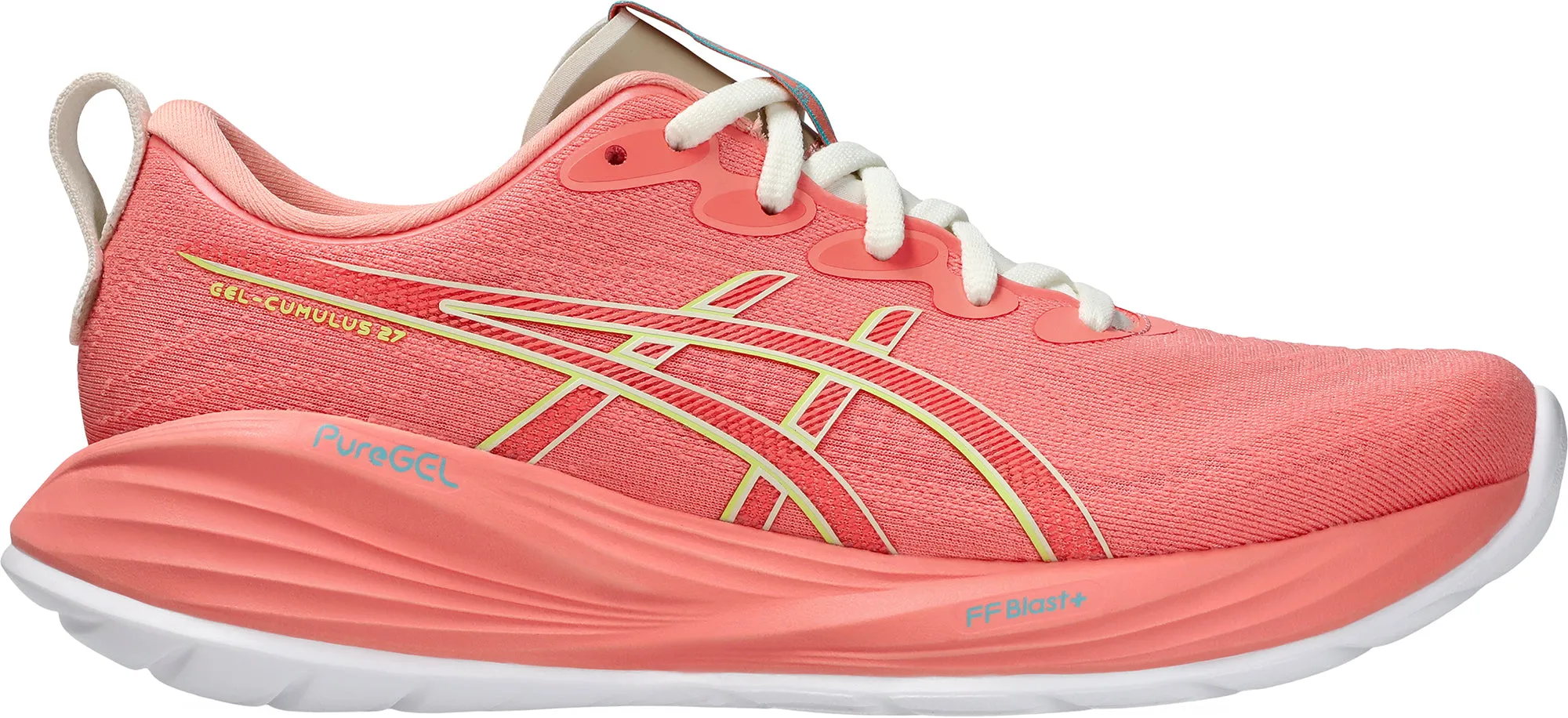 Asics Gel Cumulus 27 Womens Running Shoes - Pink Asics Gel Cumulus design