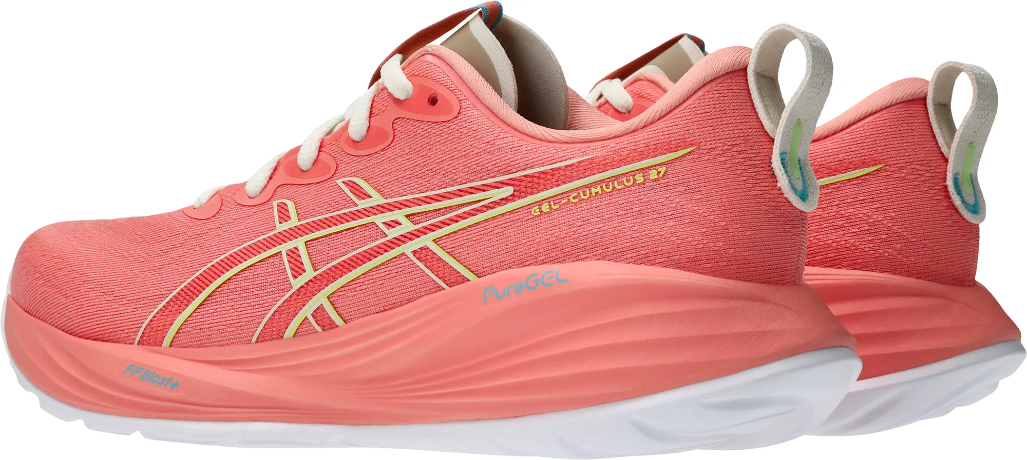 Asics Gel Cumulus 27 Womens Running Shoes - Pink Cushioned Daily Runners
