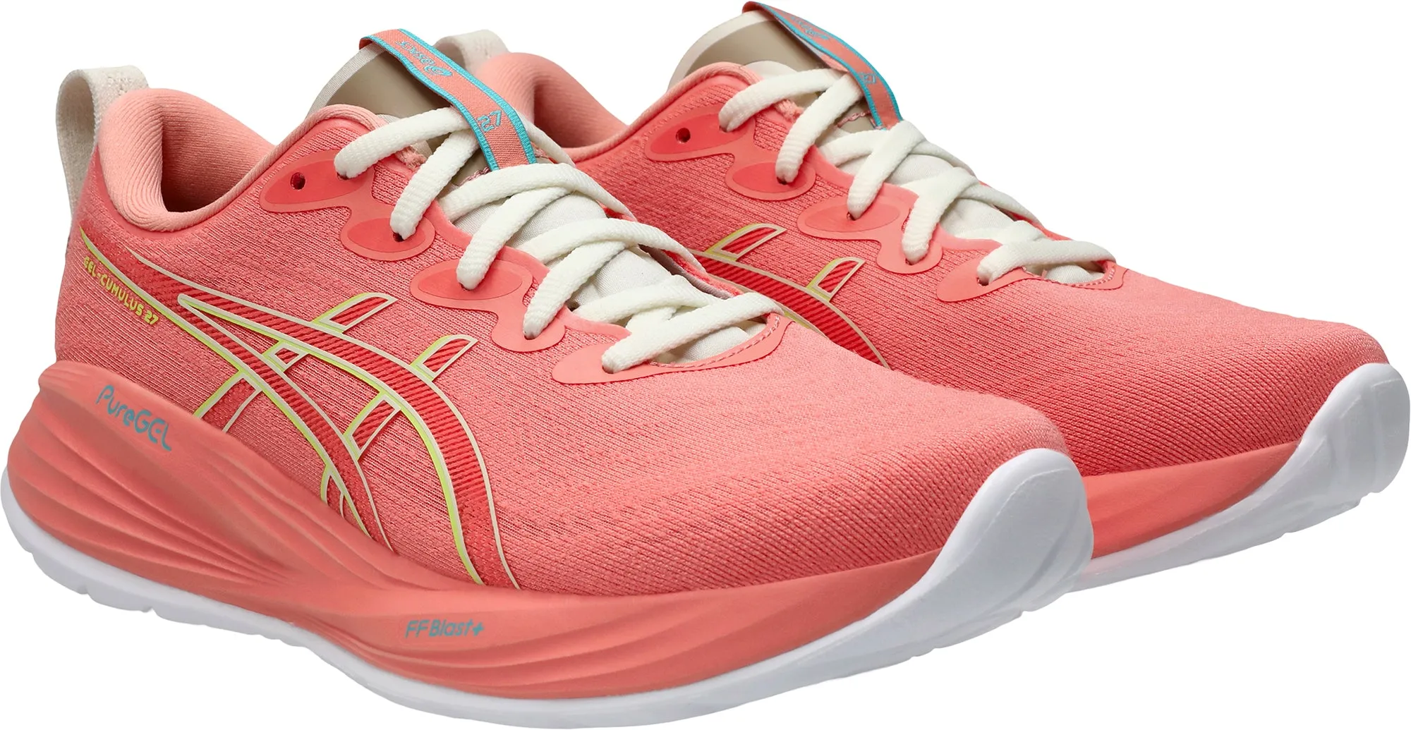 Asics Gel Cumulus 27 Womens Running Shoes - Pink Cushioned Daily Runners