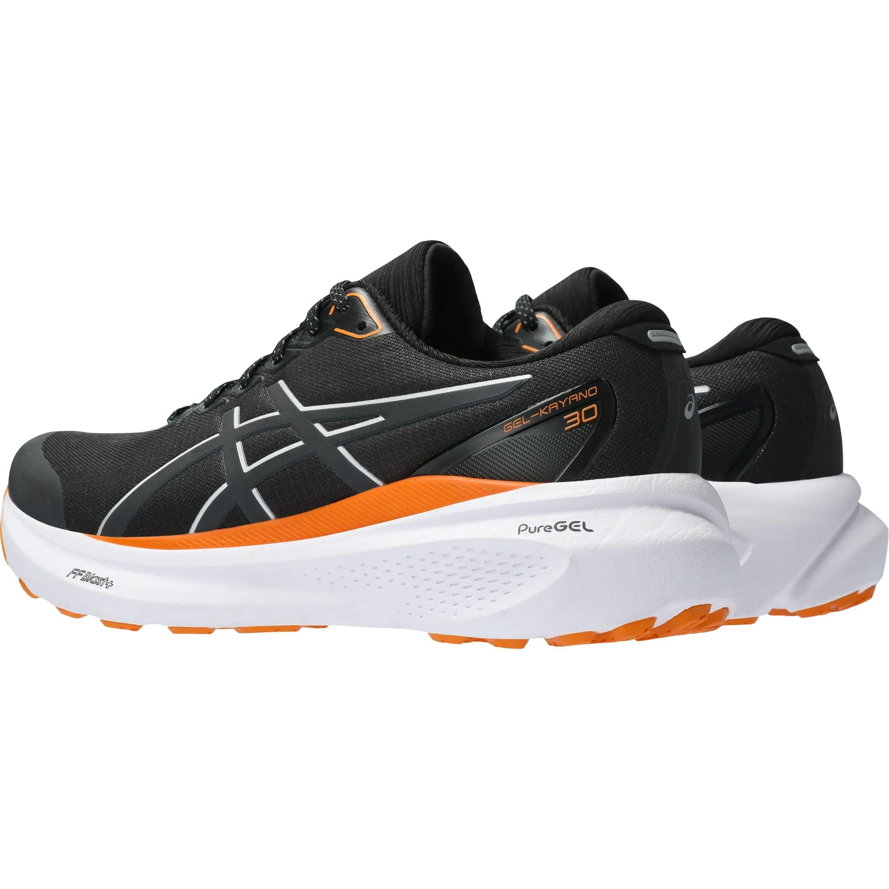 Asics Gel Kayano 30 Lite-Show Womens Running Shoes - Black High Stability Trainers