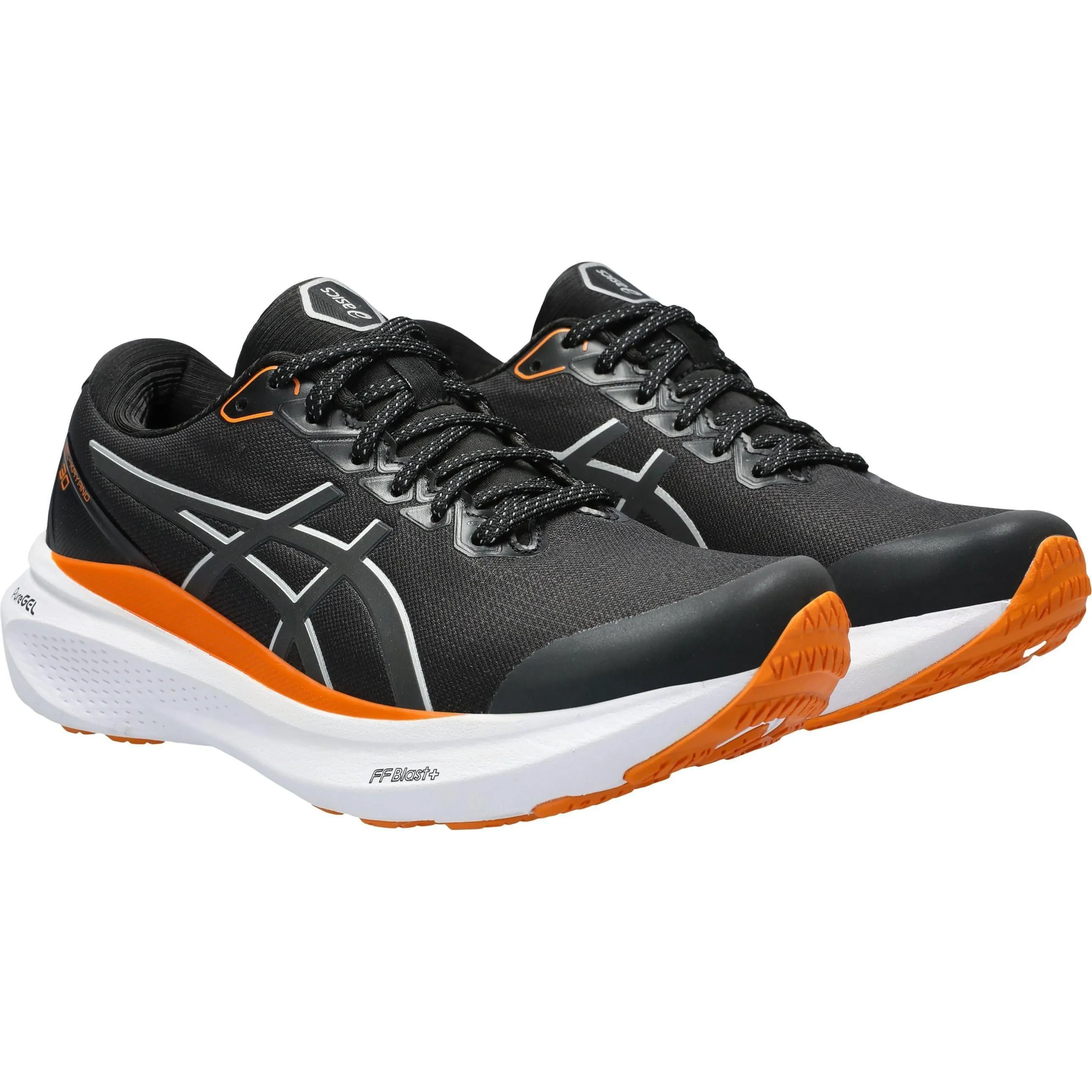 Asics Gel Kayano 30 Lite-Show Womens Running Shoes - Black High Stability Trainers