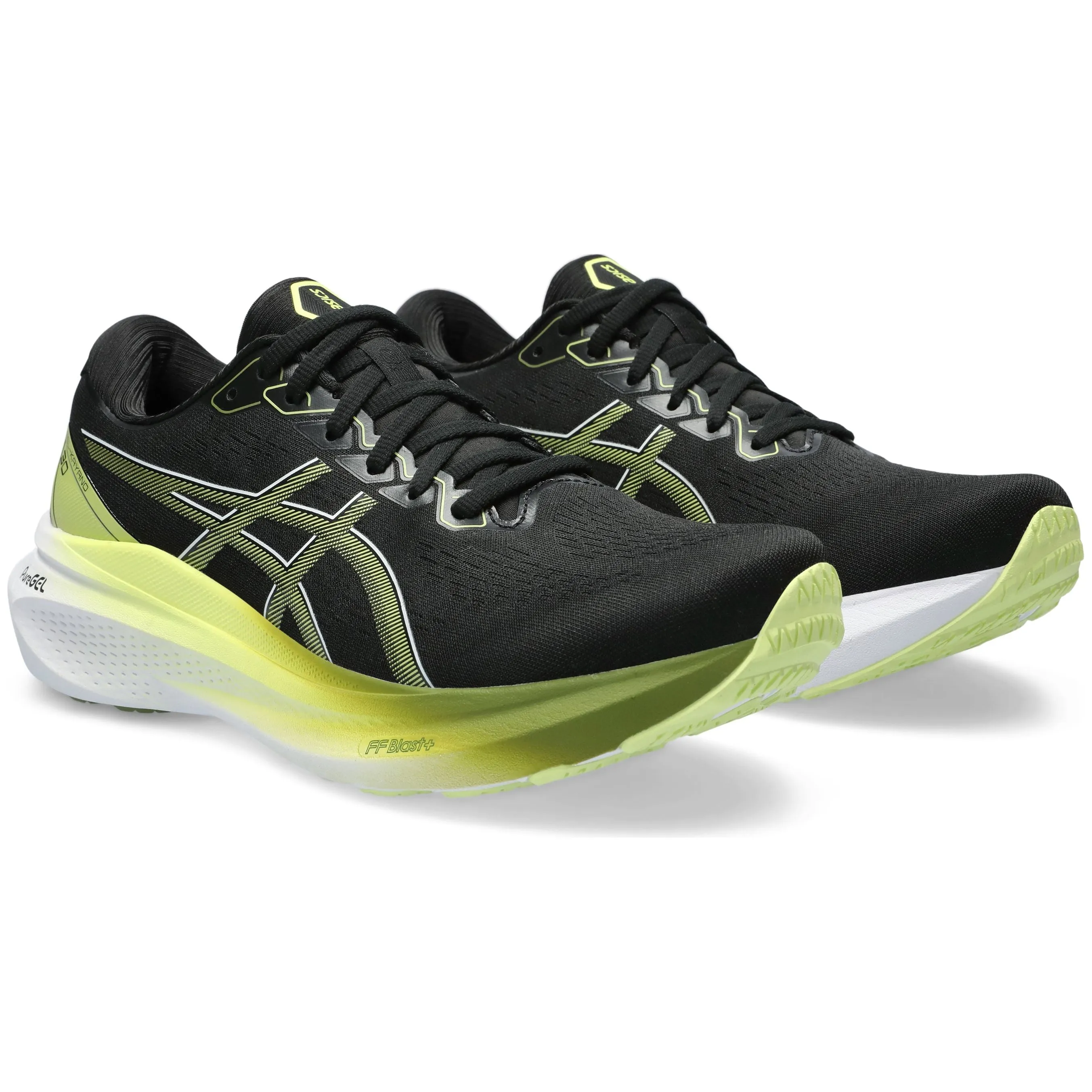 Asics Gel Kayano 30 Mens Running Shoes - Black High Stability Trainers