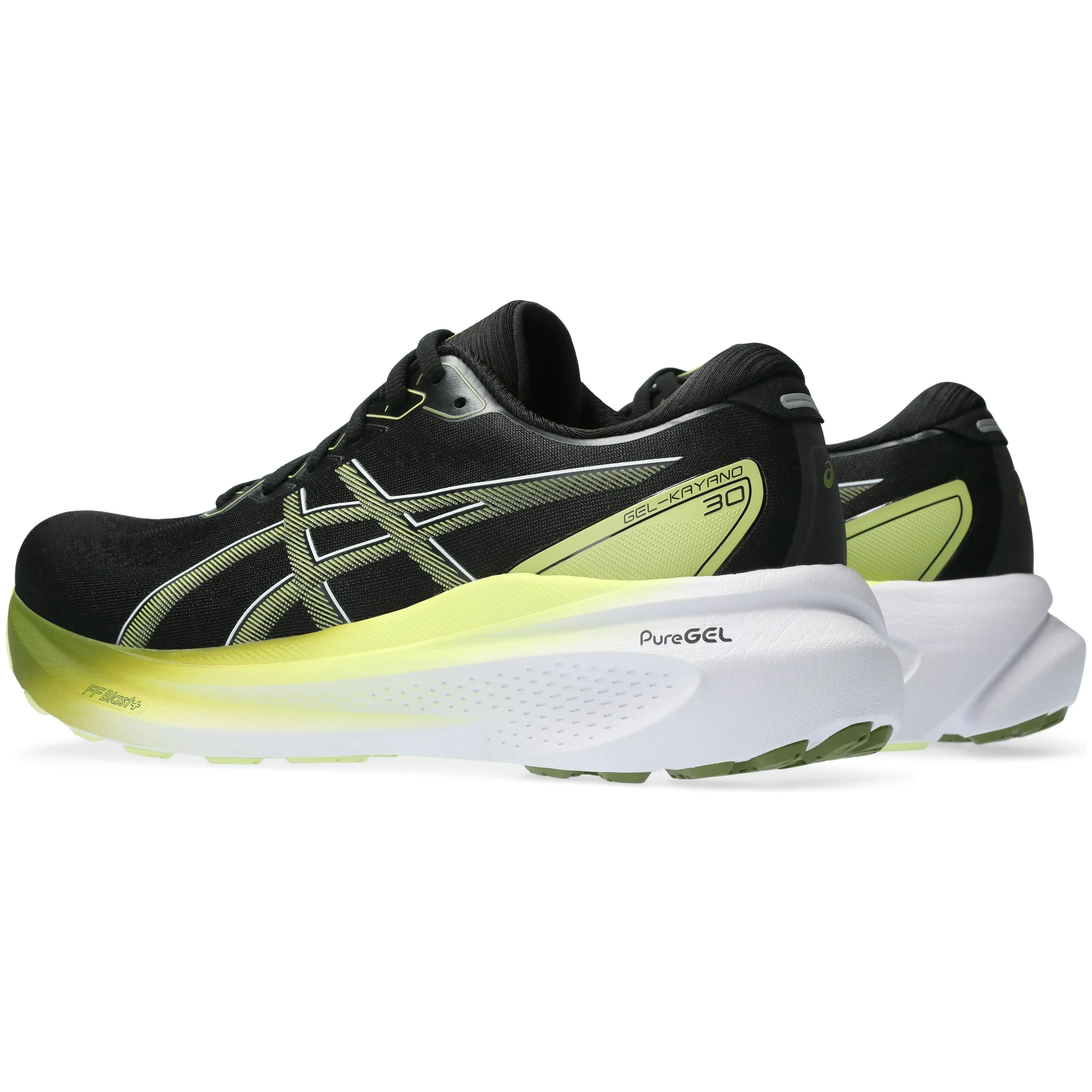 Asics Gel Kayano 30 Mens Running Shoes - Black High Stability Trainers