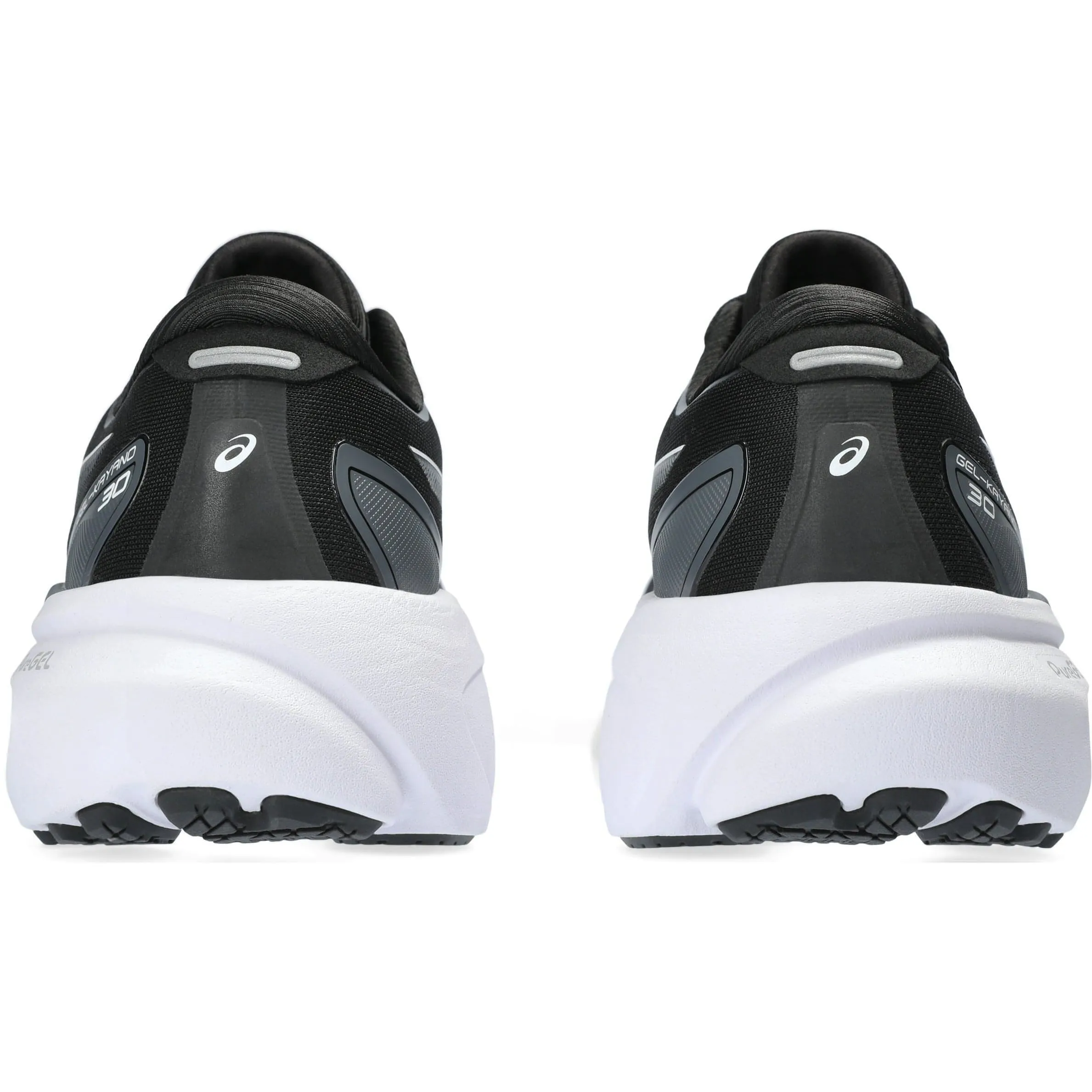 Asics Gel Kayano 30 WIDE FIT (2E) Mens Running Shoes - Black High Stability Trainers