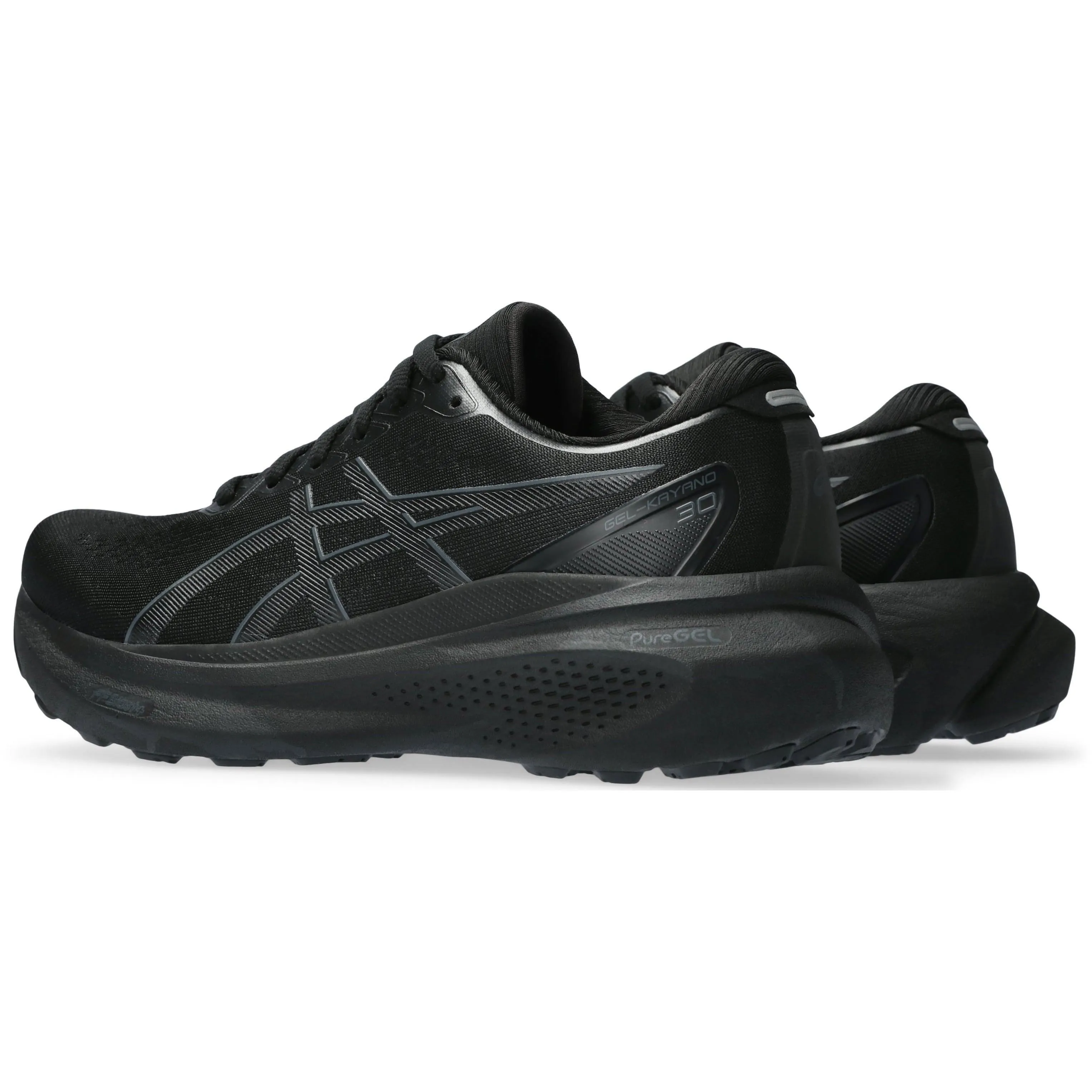 Asics Gel Kayano 30 Womens Running Shoes - Black High Stability Trainers