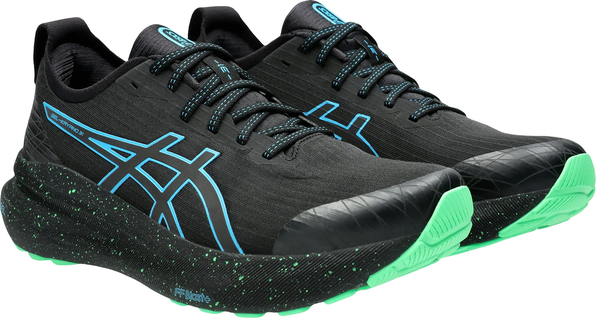 Asics Gel Kayano 31 Lite-Show Mens Running Shoes - Black High Stability Trainers