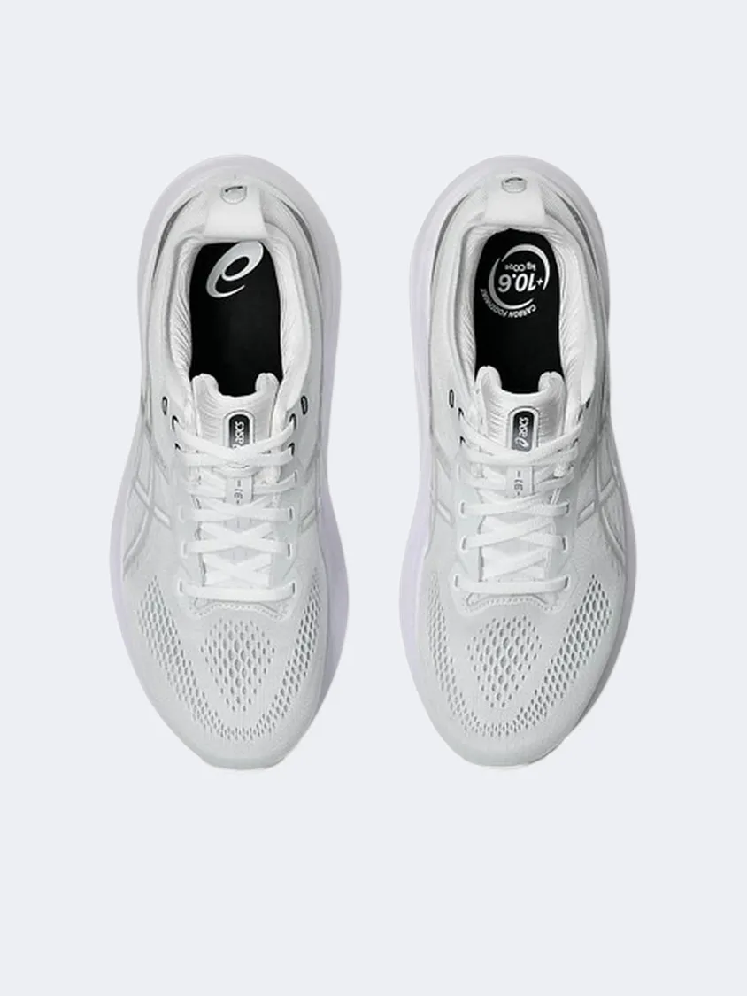 Asics Gel Kayano 31 Men Running Sneakers White/Concrete Mens Urban Style Comfort Shoes