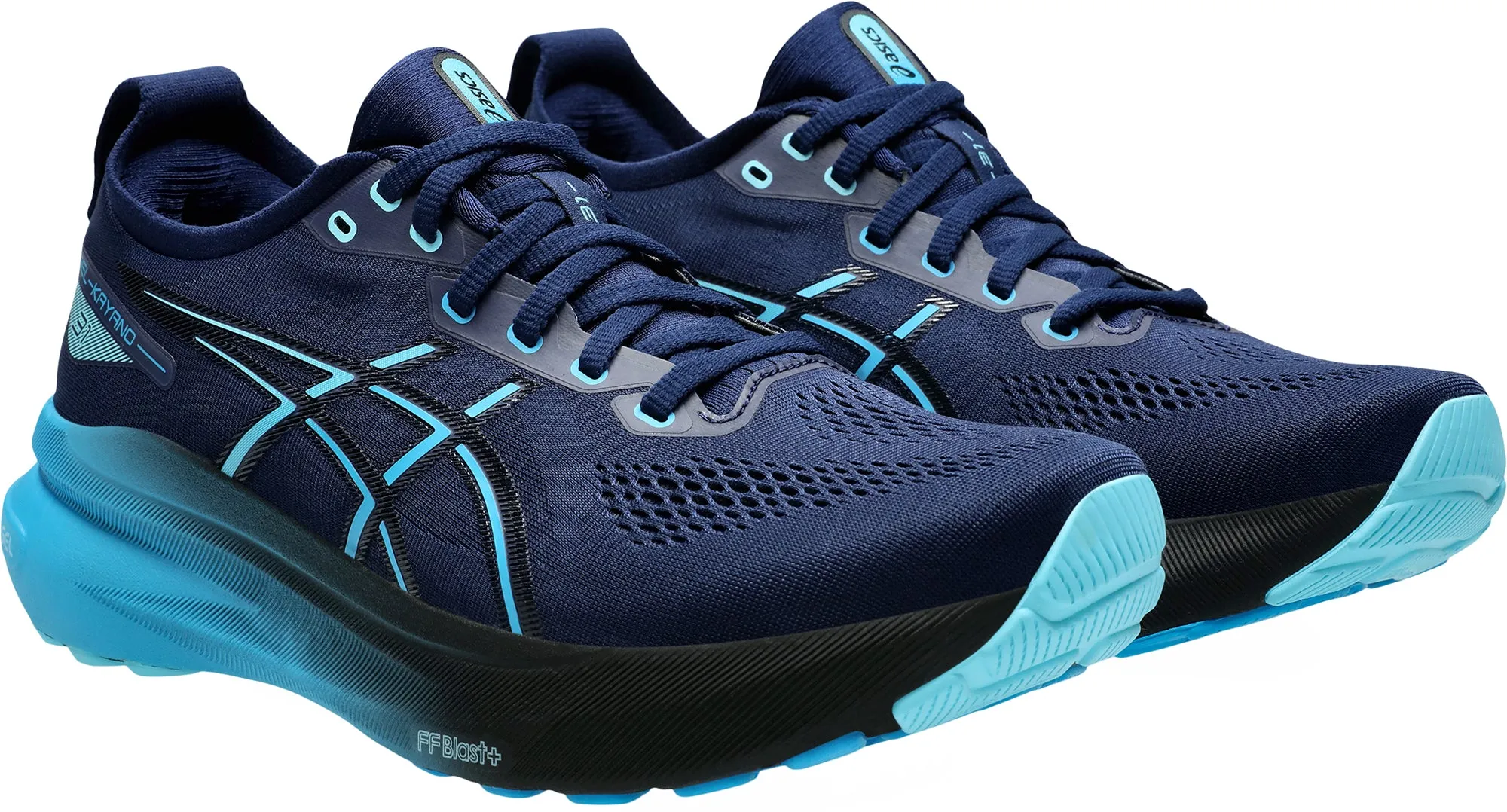 Asics Gel Kayano 31 Mens Running Shoes - Blue High Stability Trainers