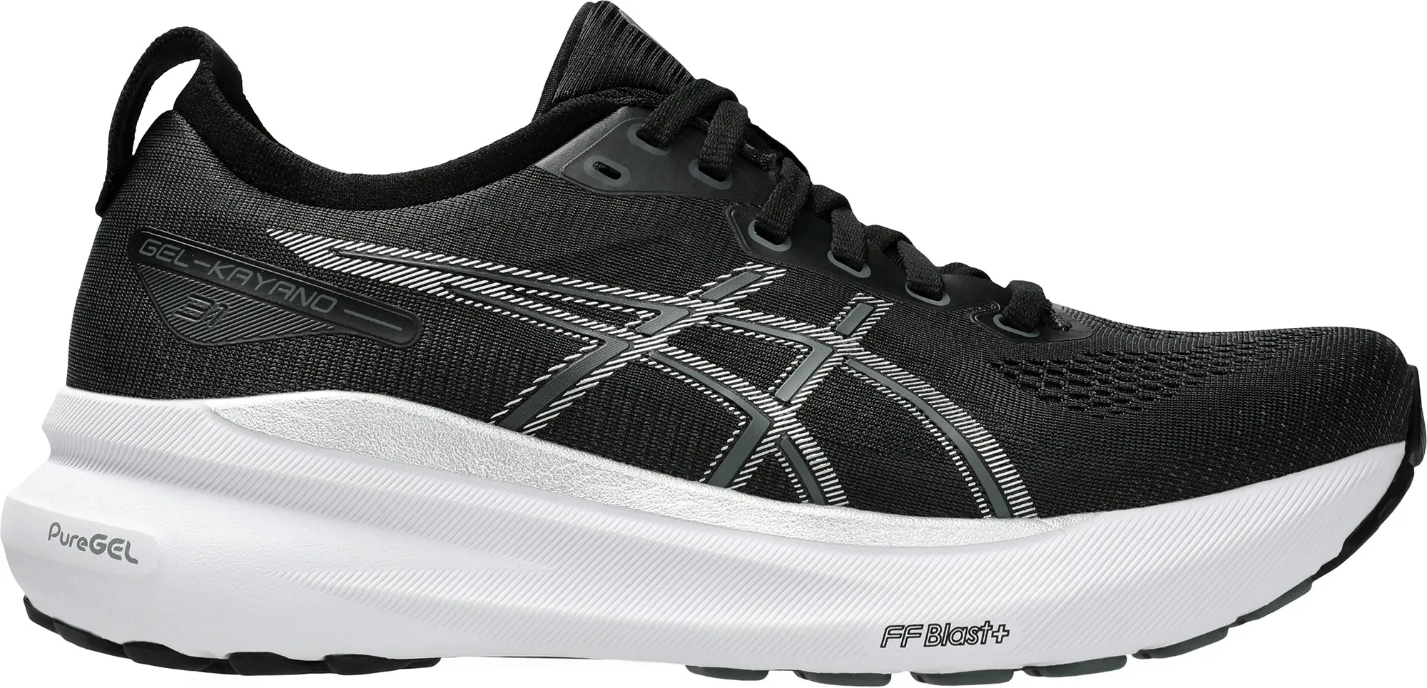 Asics Gel Kayano 31 Womens Running Shoes - Black Asics shoe varieties
