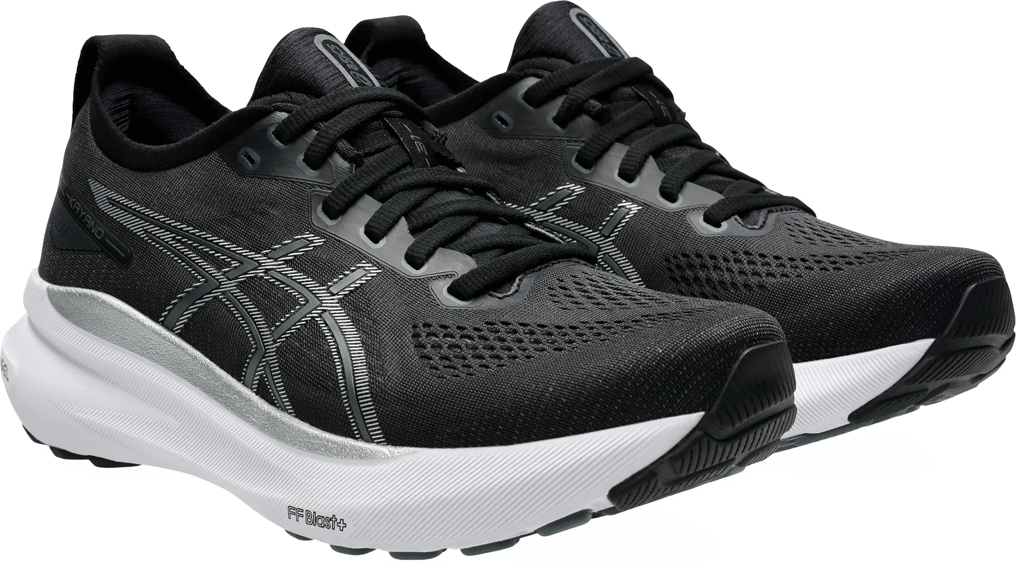 Asics Gel Kayano 31 Womens Running Shoes - Black Flexible Athletic Fit