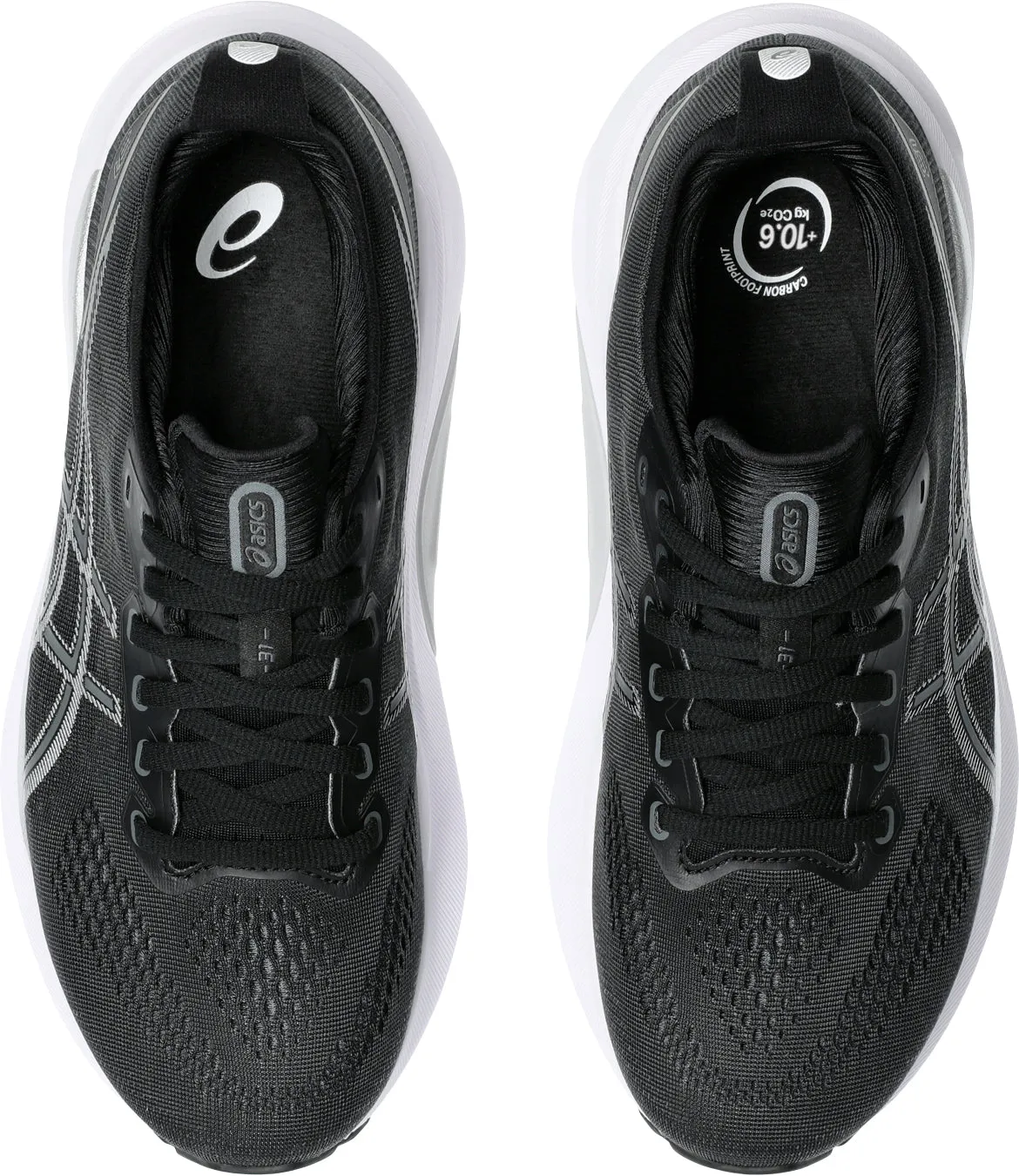 Asics Gel Kayano 31 Womens Running Shoes - Black Flexible Athletic Fit