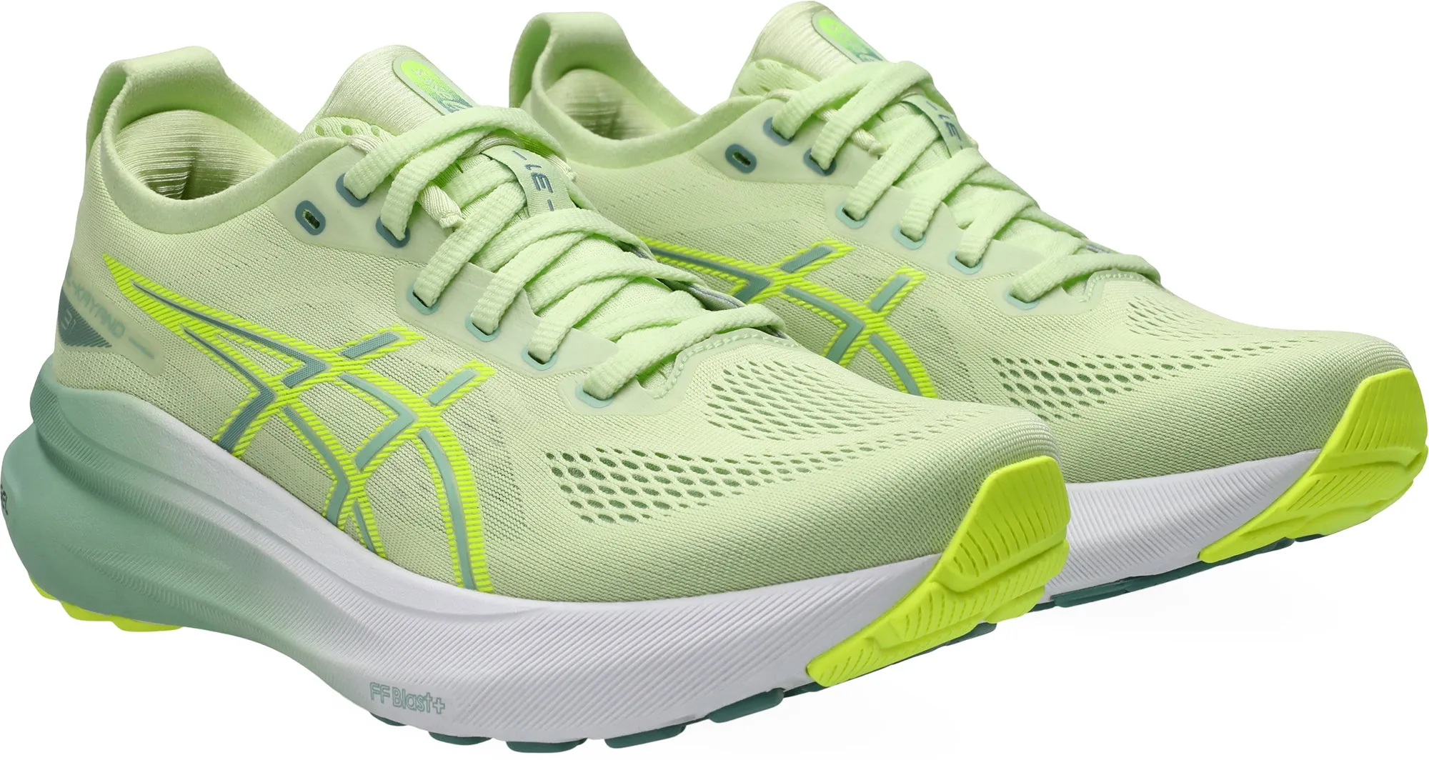 Asics Gel Kayano 31 Womens Running Shoes - Green Performance Shoes
