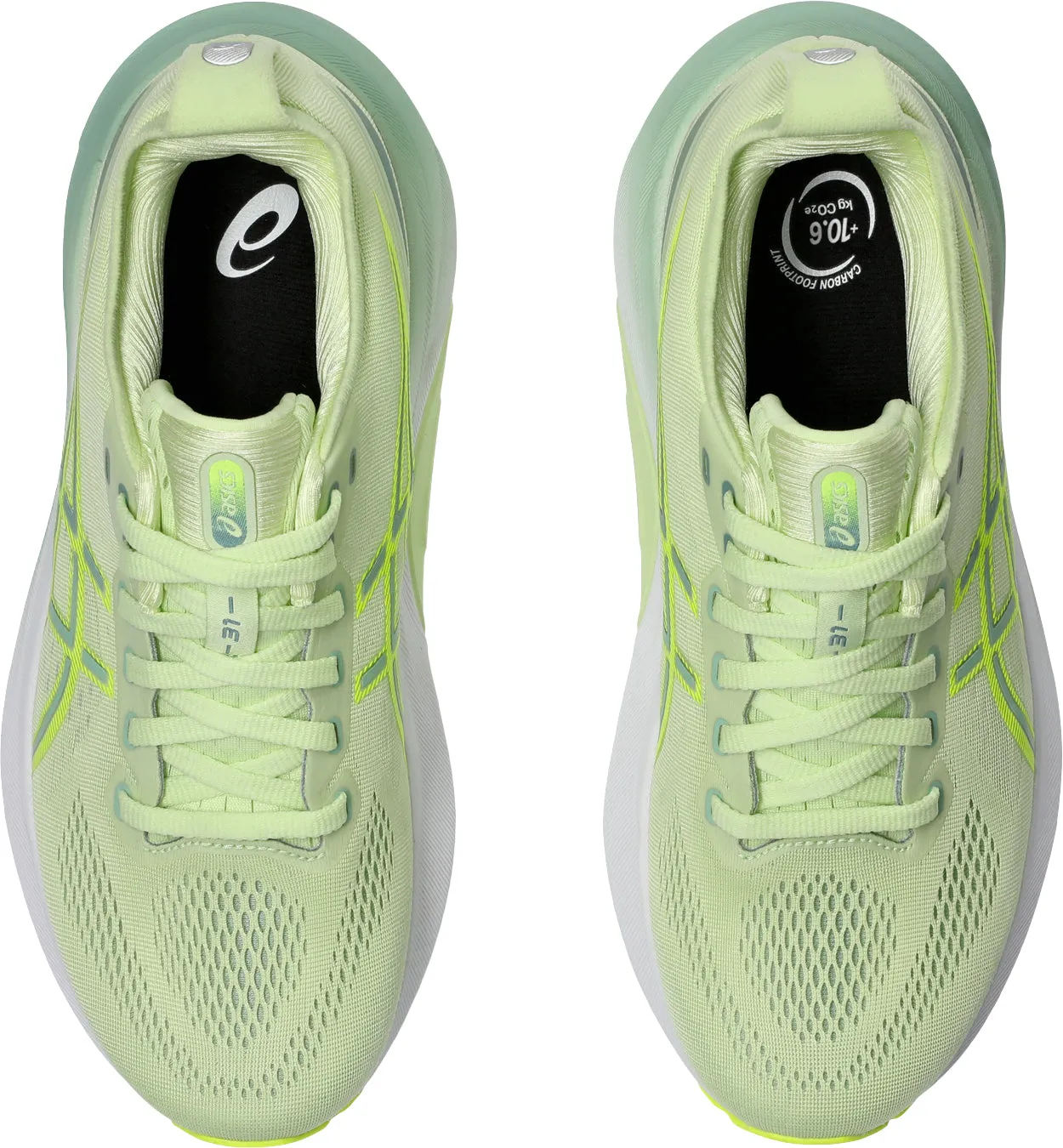 Asics Gel Kayano 31 Womens Running Shoes - Green Performance Shoes