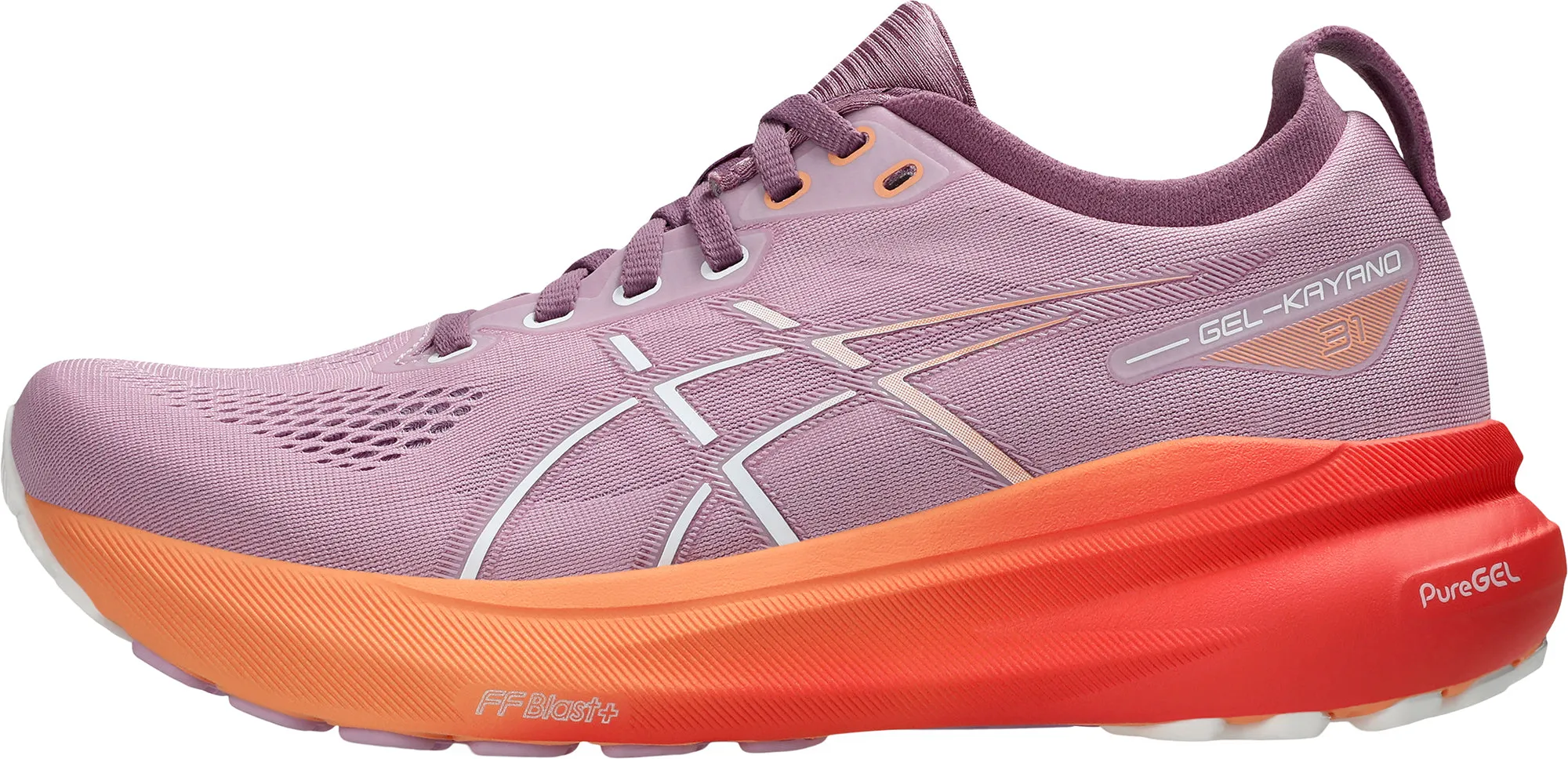 Asics Gel Kayano 31 Womens Running Shoes - Purple High Stability Trainers